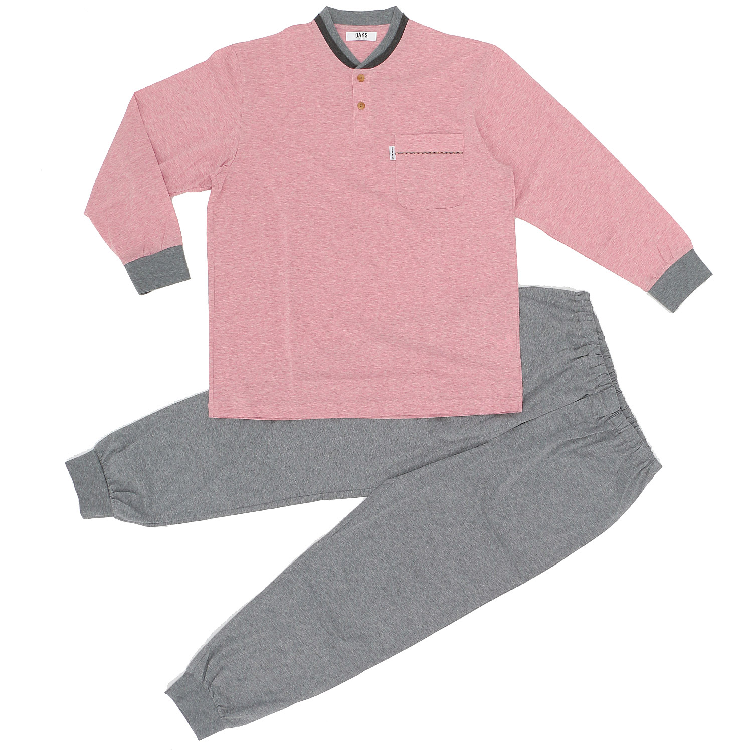 DAKS 紳士長袖長パンツパジャマ - 画像3