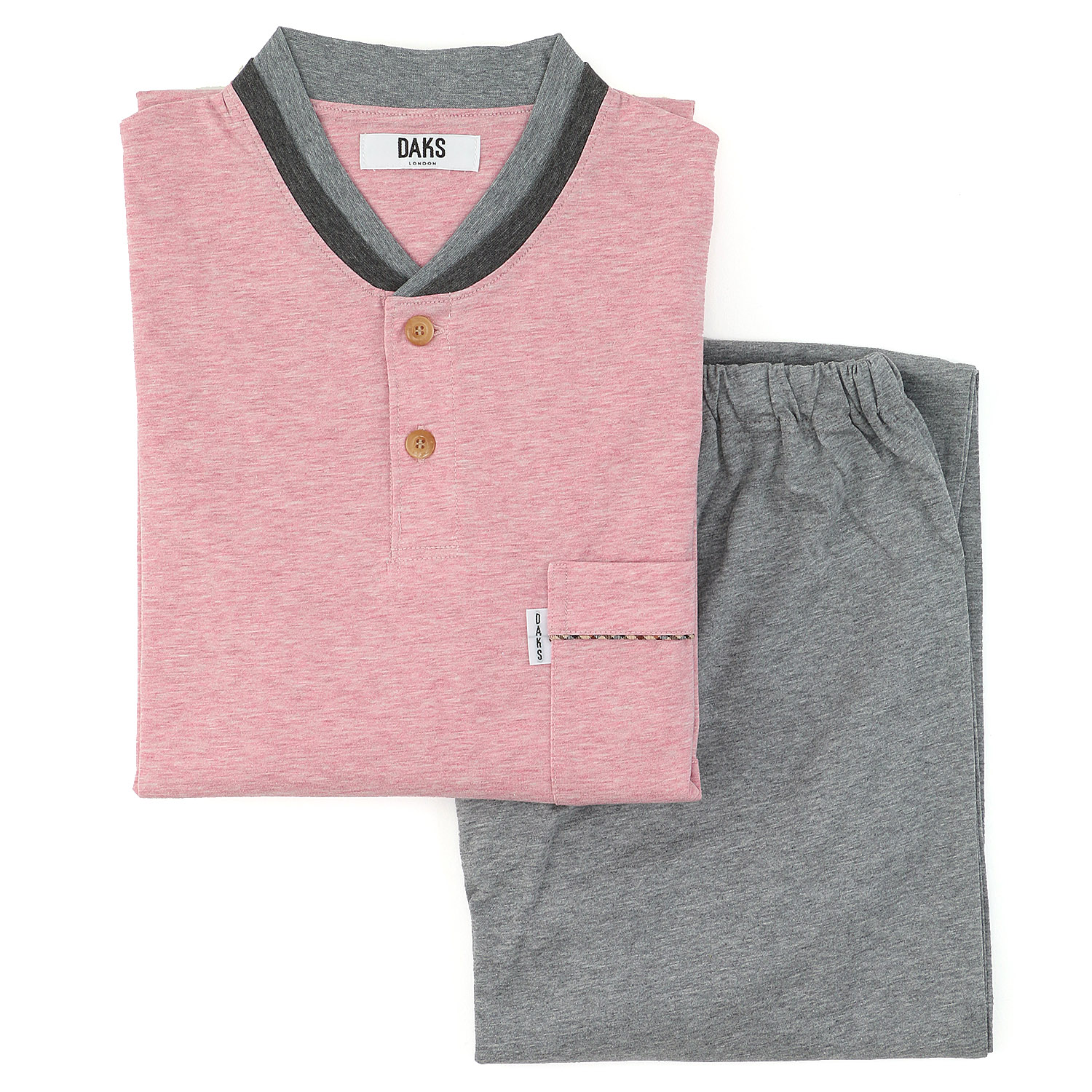 DAKS 紳士長袖長パンツパジャマ - 画像4