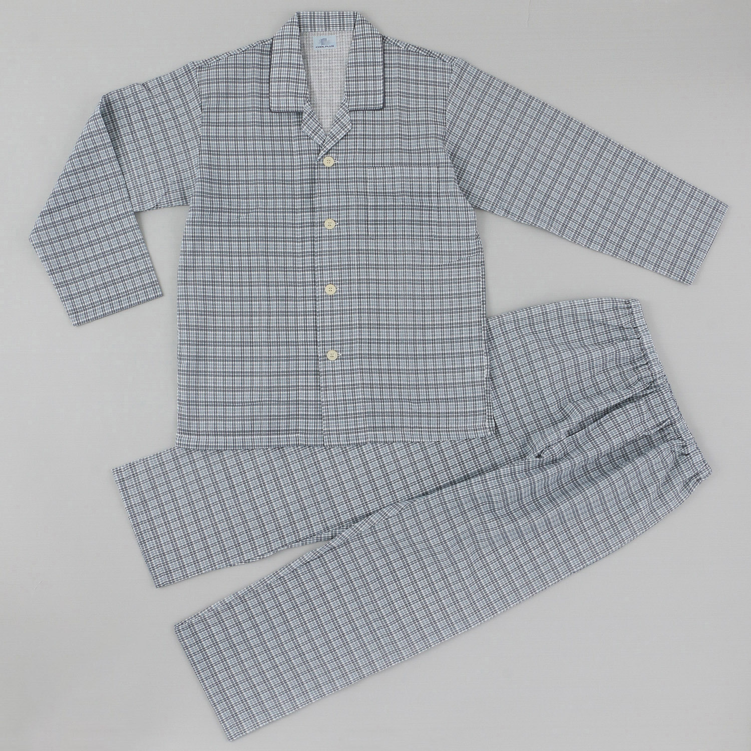 GUNZE COOL PLUS 背中メッシュ 長袖長パンツパジャマLL - 画像2