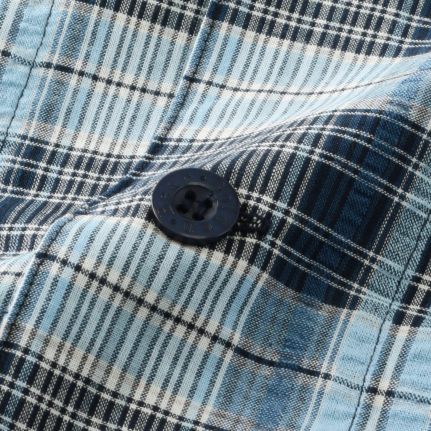 GoldenBear 紳士 サッカー長袖長ズボンパジャマ 格子柄 - 画像6