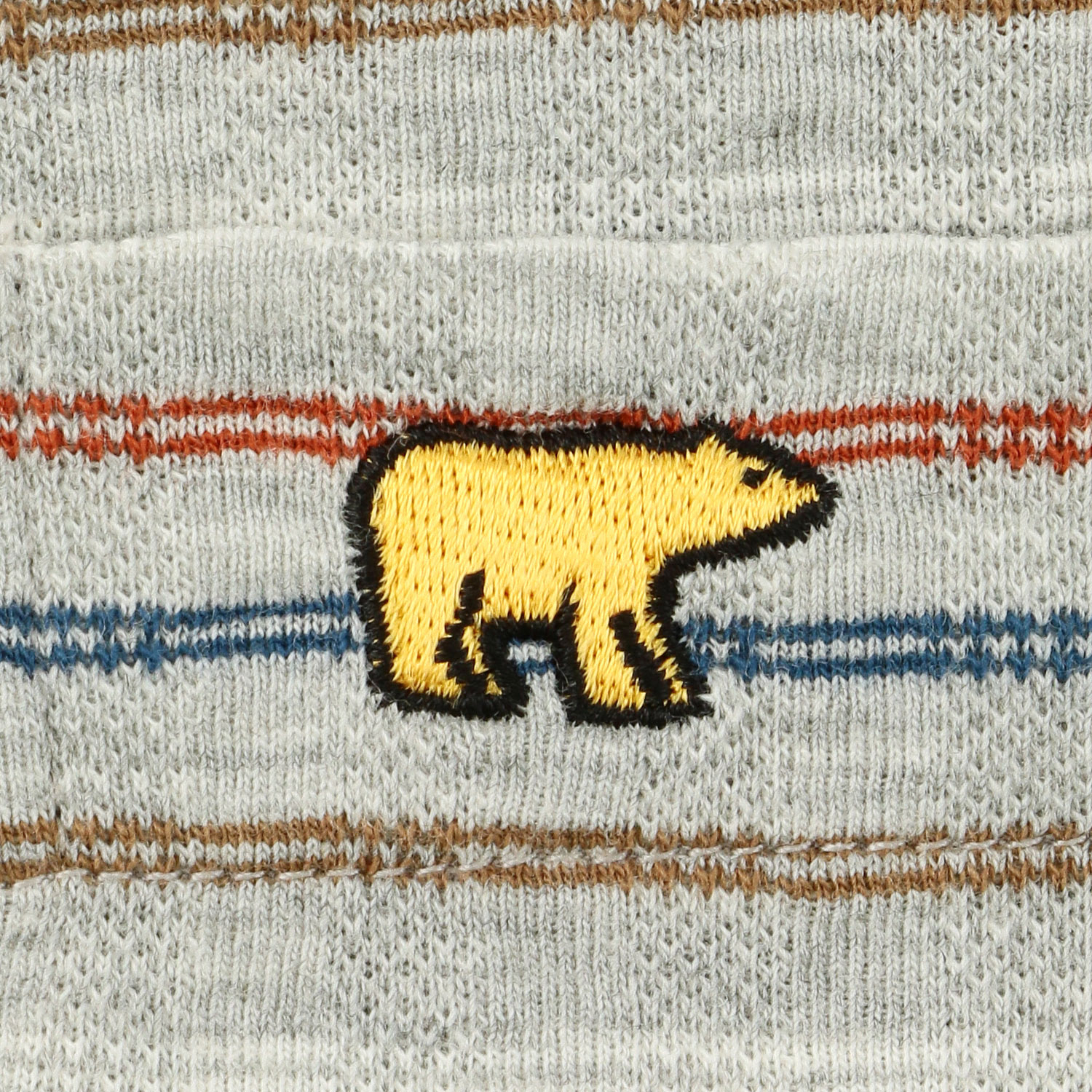 GoldenBear 紳士 ニットサッカー長袖長ズボンパジャマ ボーダー柄 - 画像4