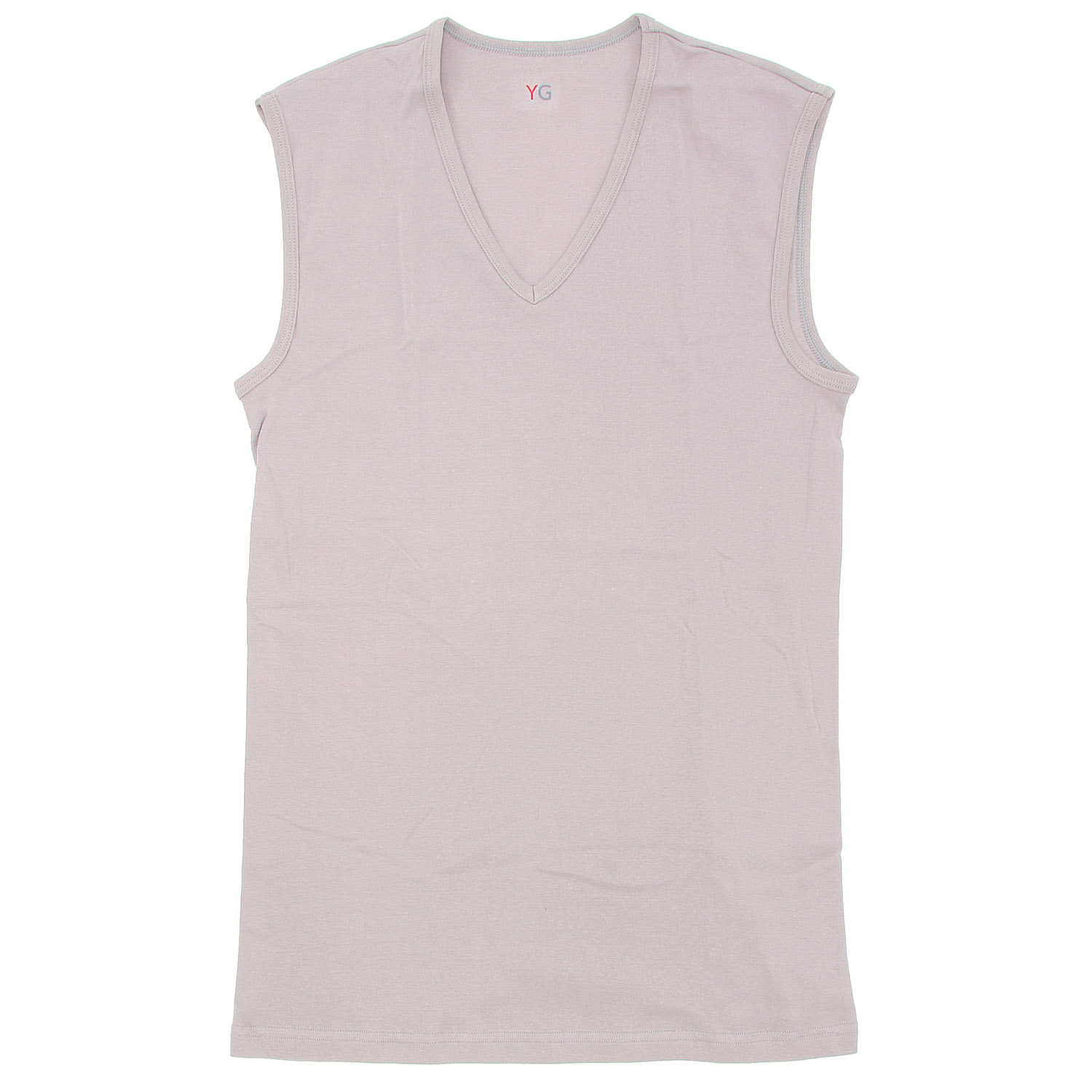 GUNZE YG NextRA＋ Vネックスリーブレスシャツ（フライス） - 画像5