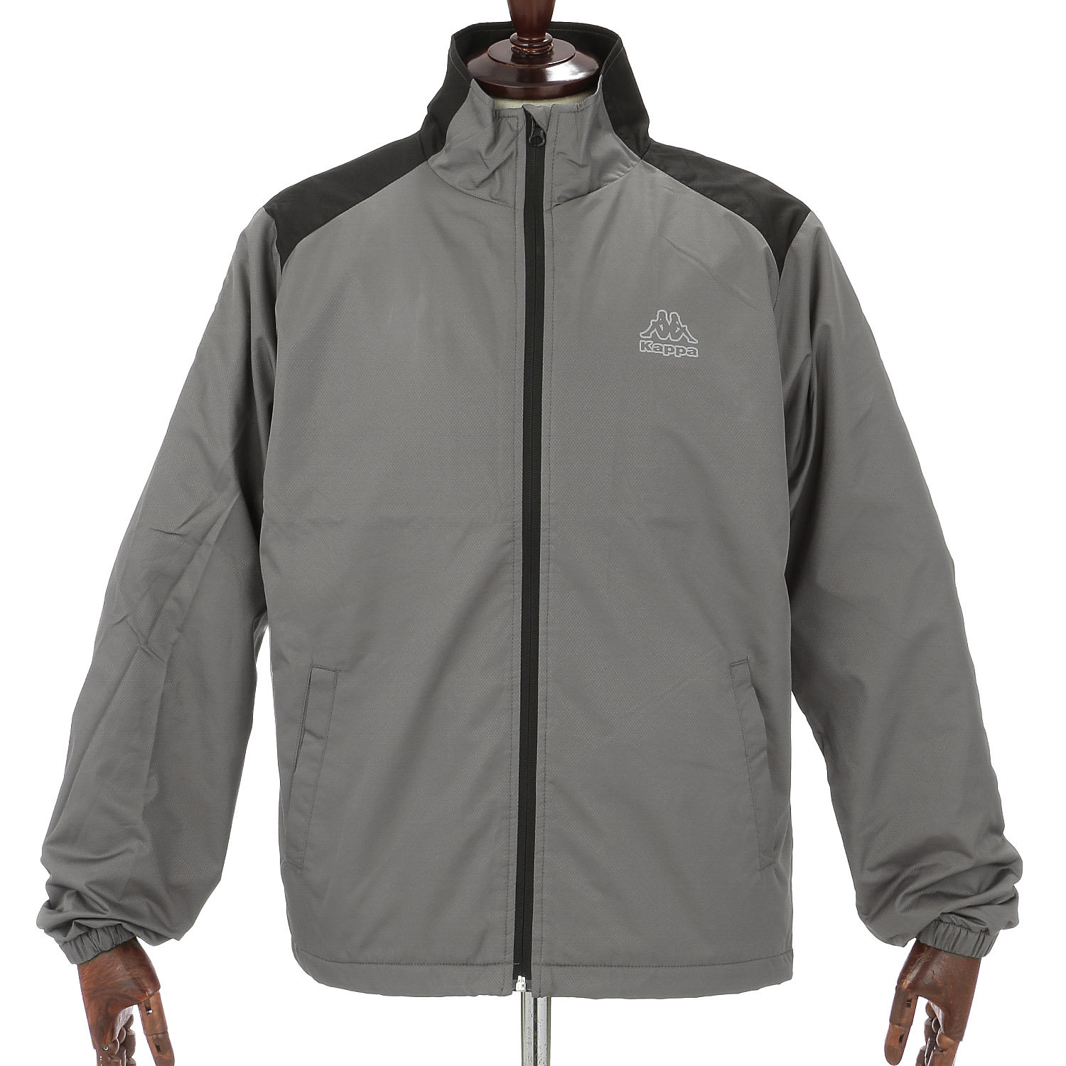 Kappa メンズ 裏フリースウィンドジャケット