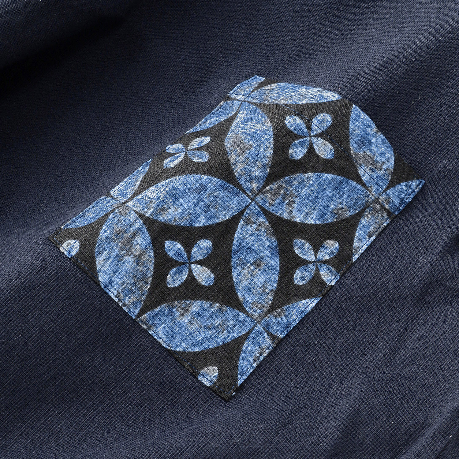 匠技  高島縮  半袖VネックTシャツ LL - 画像6