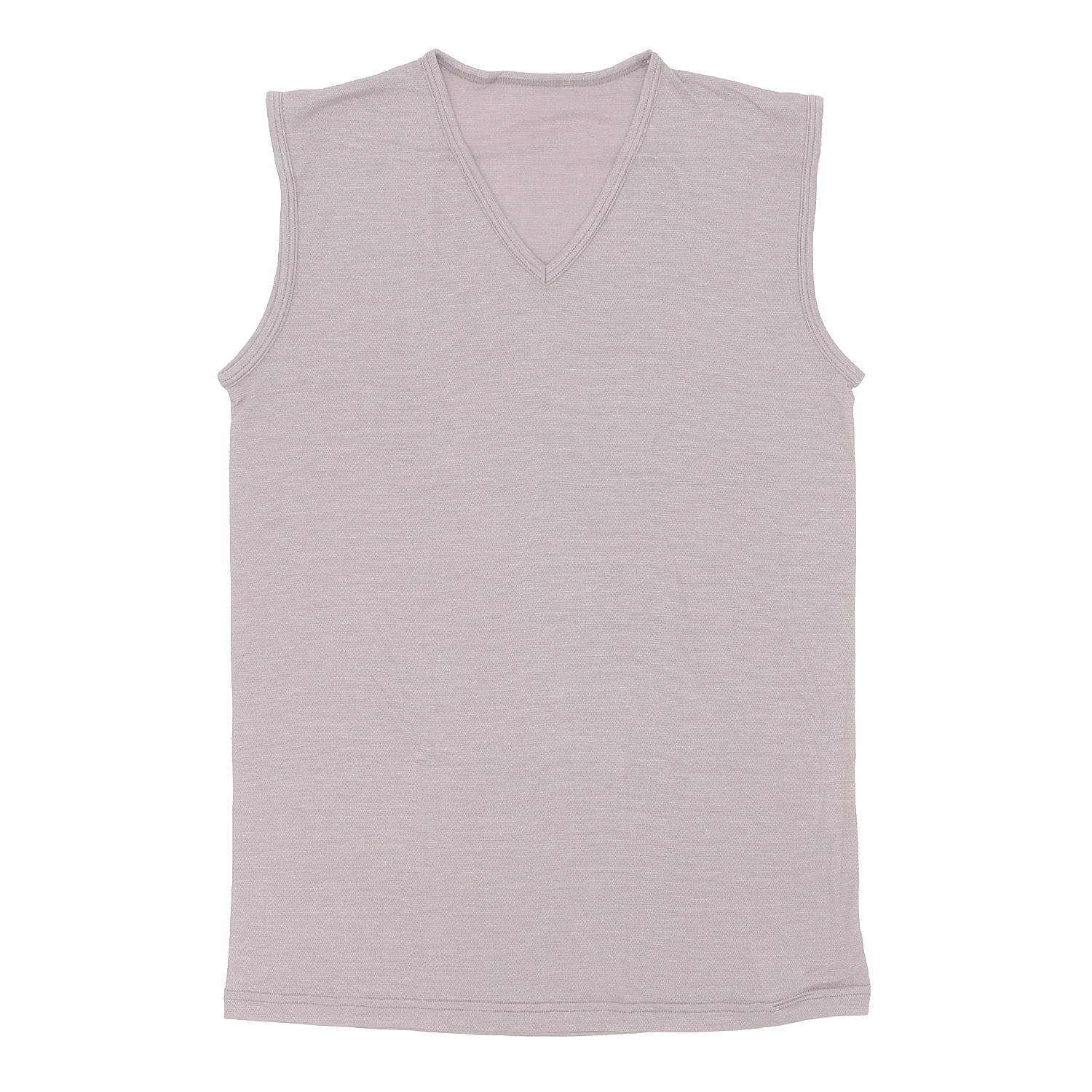 GUNZE アセドロン鹿の子Vネックスリーブレス - 画像6