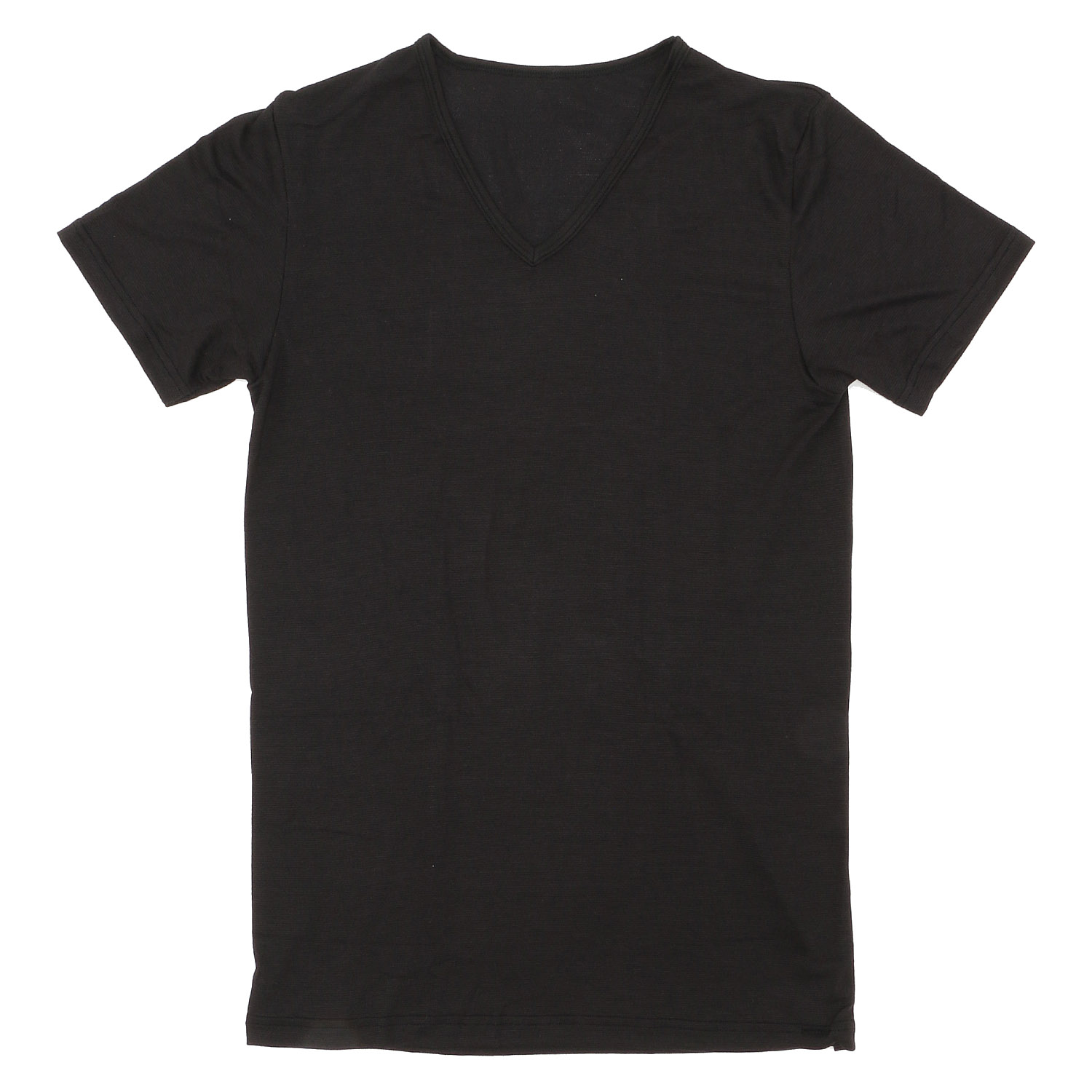 GUNZE アセドロン鹿の子VネックTシャツ - 画像7