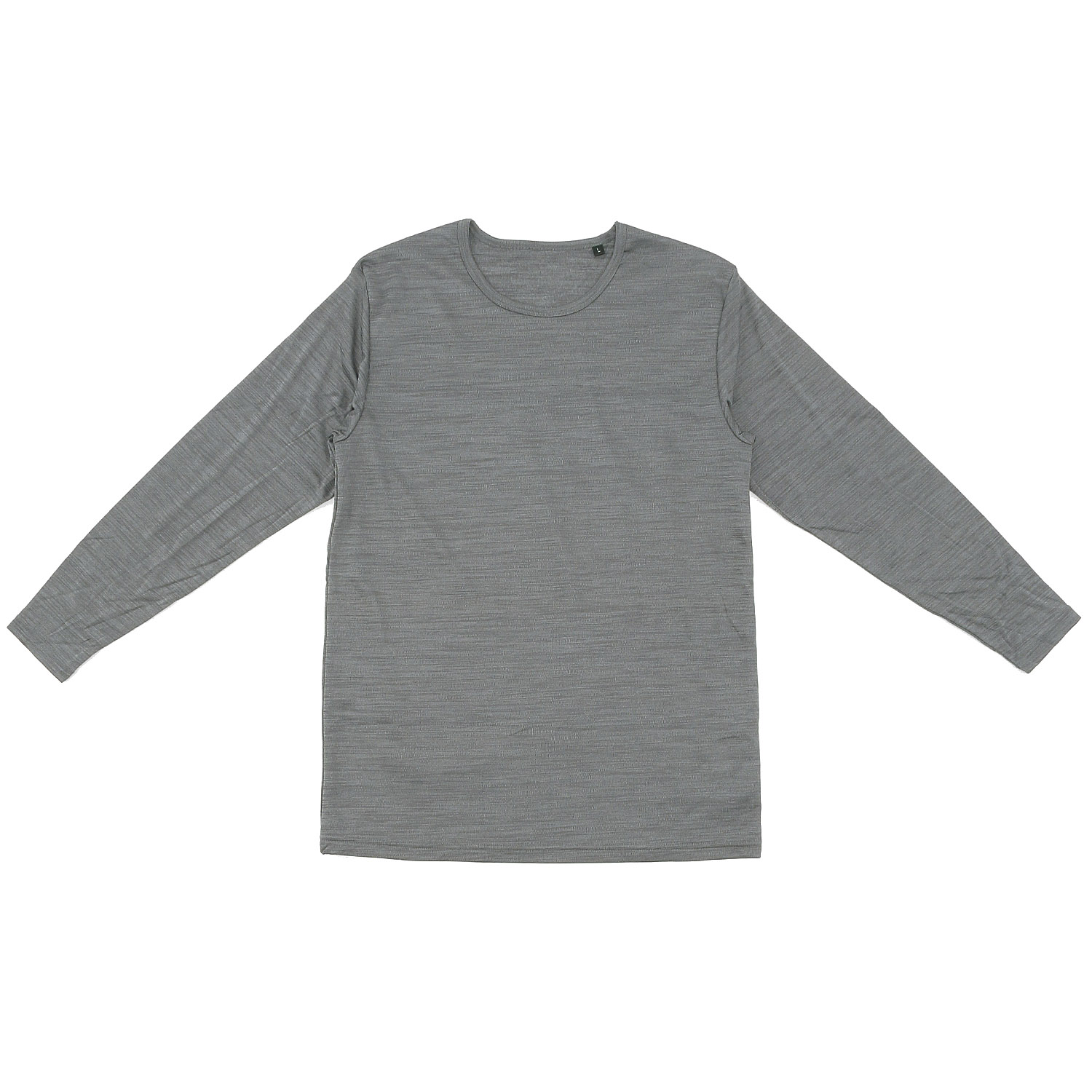 BREEZE／TEX メンズ防風透湿 長袖丸首シャツ