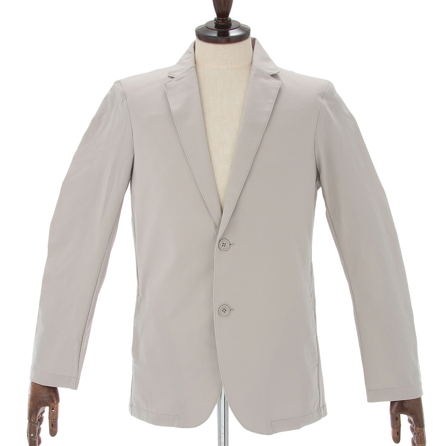 BODY WILD ライトテックストレッチメッシュ テーラードジャケット メンズ - 画像1