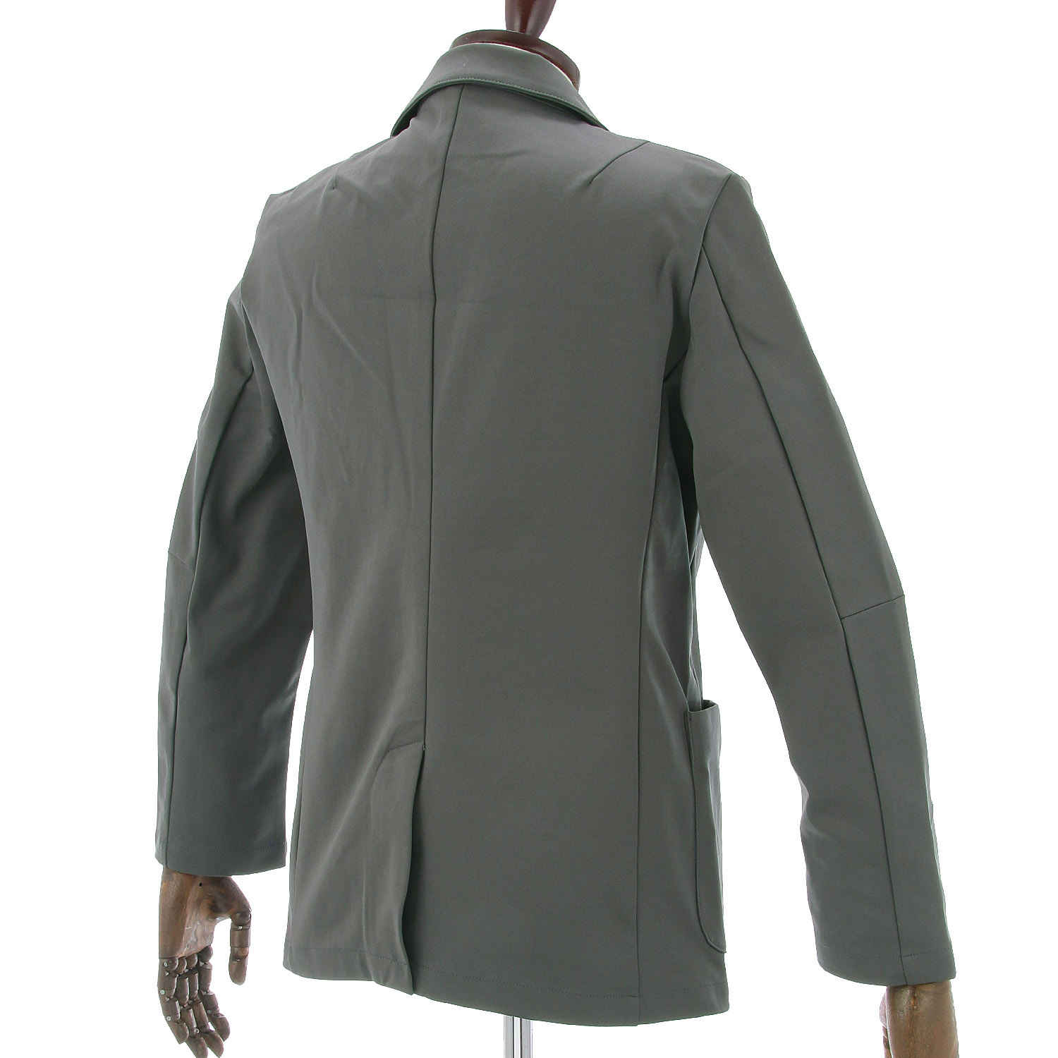 BODY WILD スマートダブルニット テーラードジャケット - 画像2