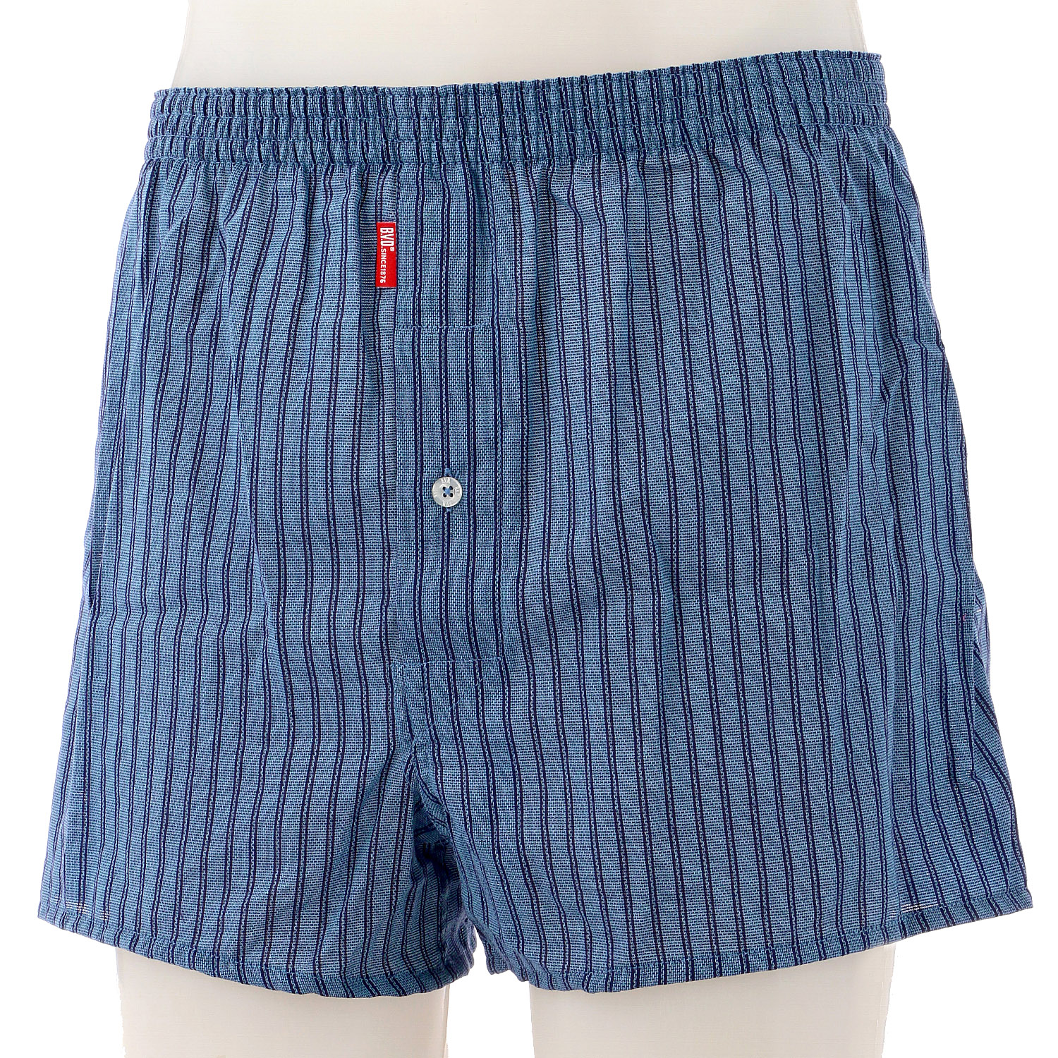 BVD 綿涼（パナマ織）トランクス  前開き - 画像1