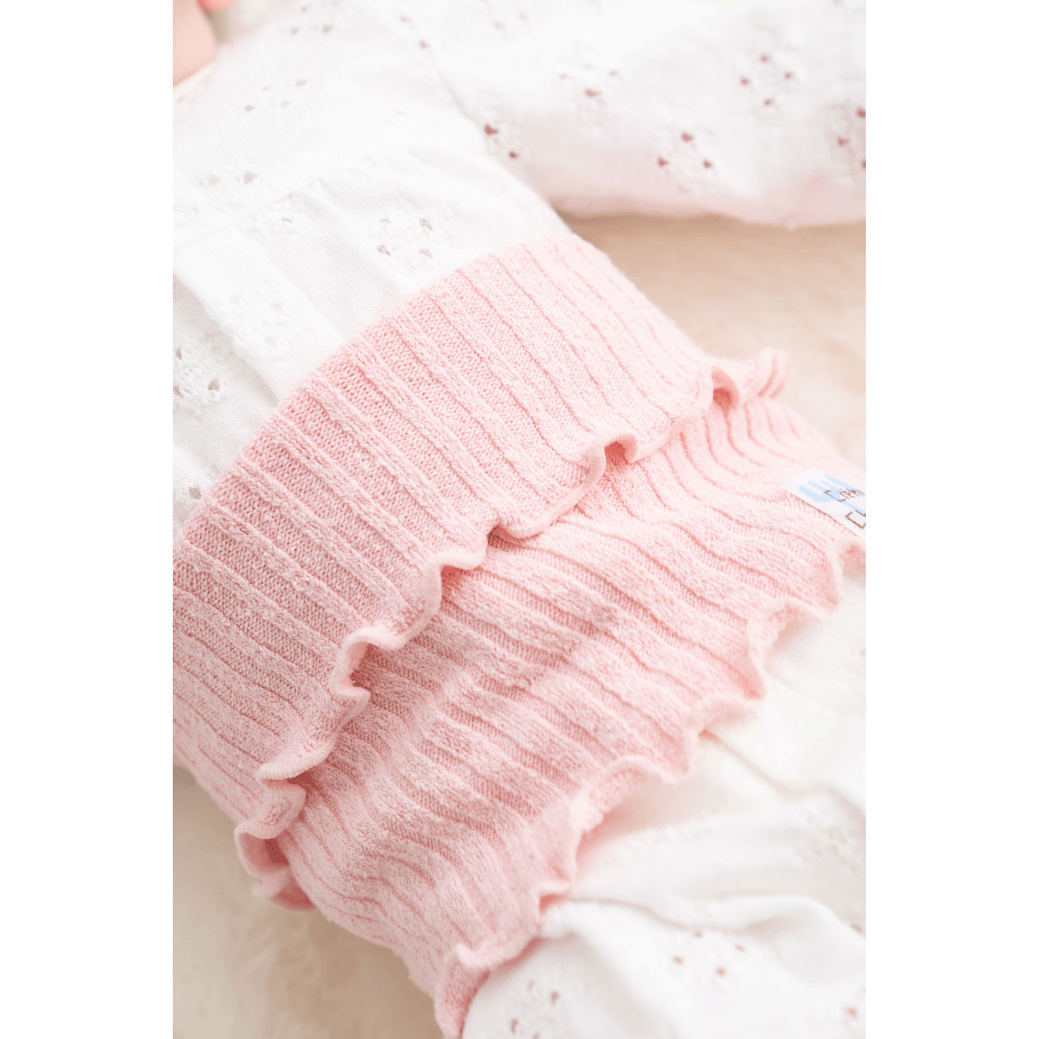 シルクのびのび腹巻 サックス - 画像2