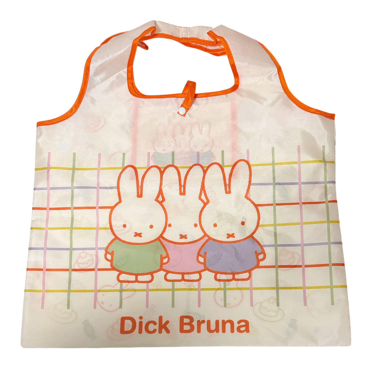 ショッピングバッグA ディックブルーナ ともだち チェック - 画像1