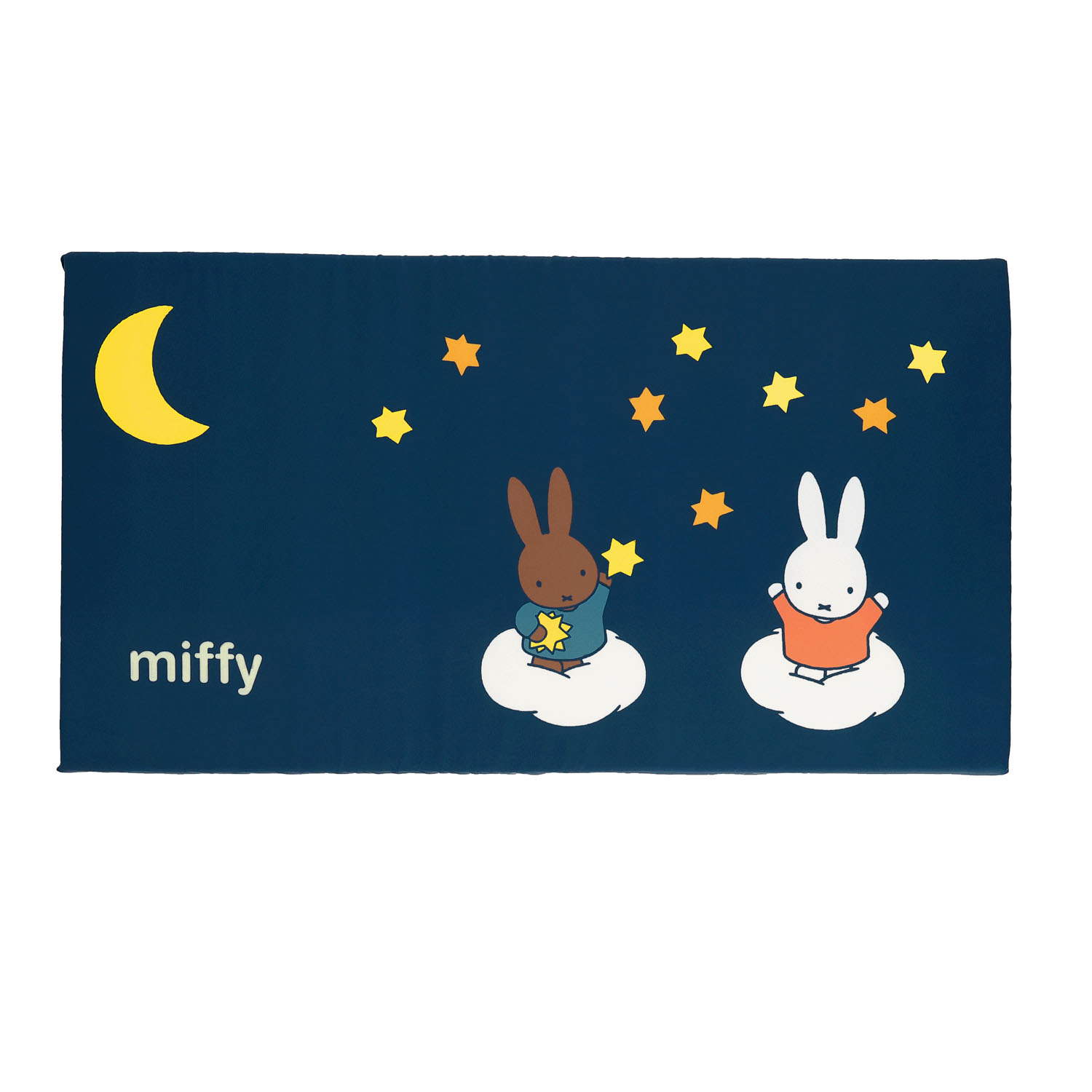 ミッフィー フロアクッション ミッフィーとごろごろ - 画像1