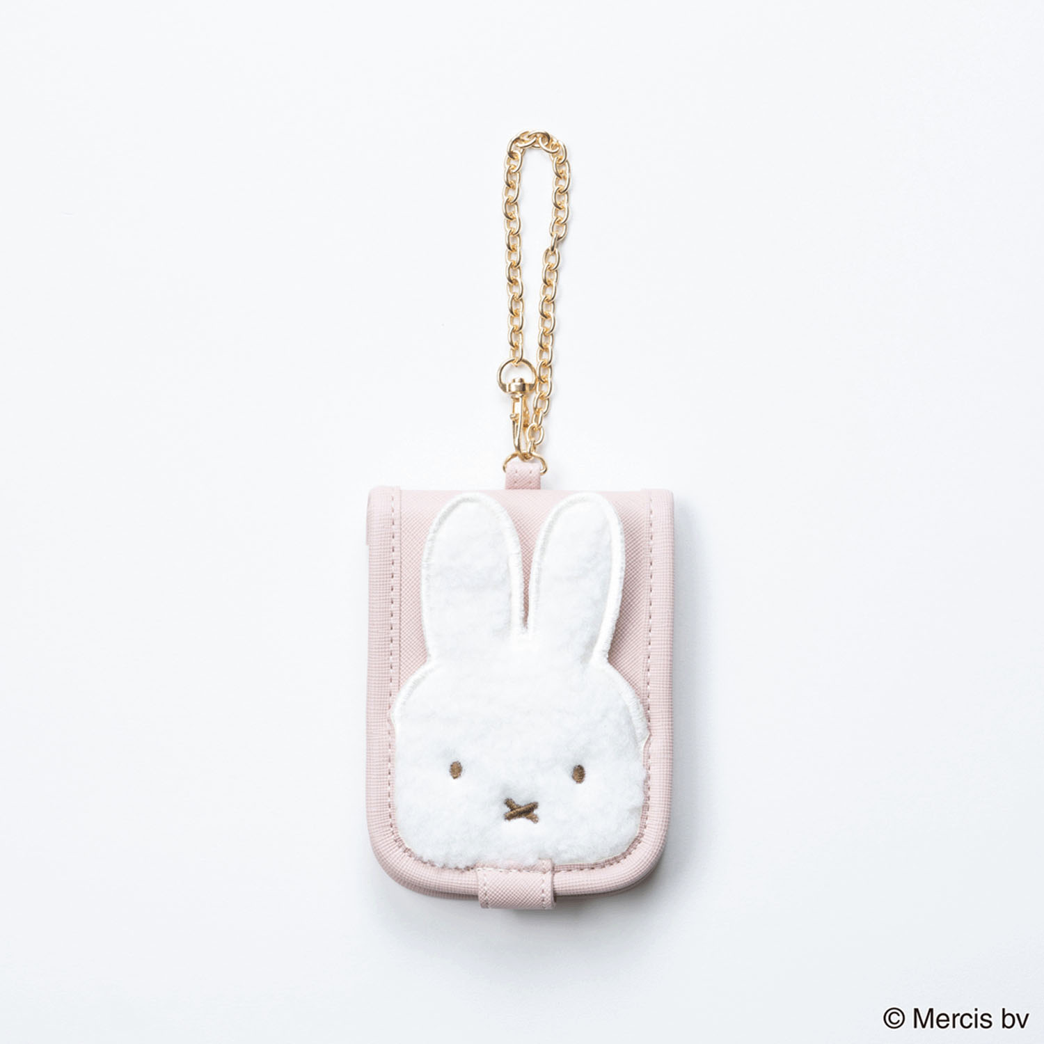 BRUNA BOA APPLIQUE パスケース ピンク - 画像1