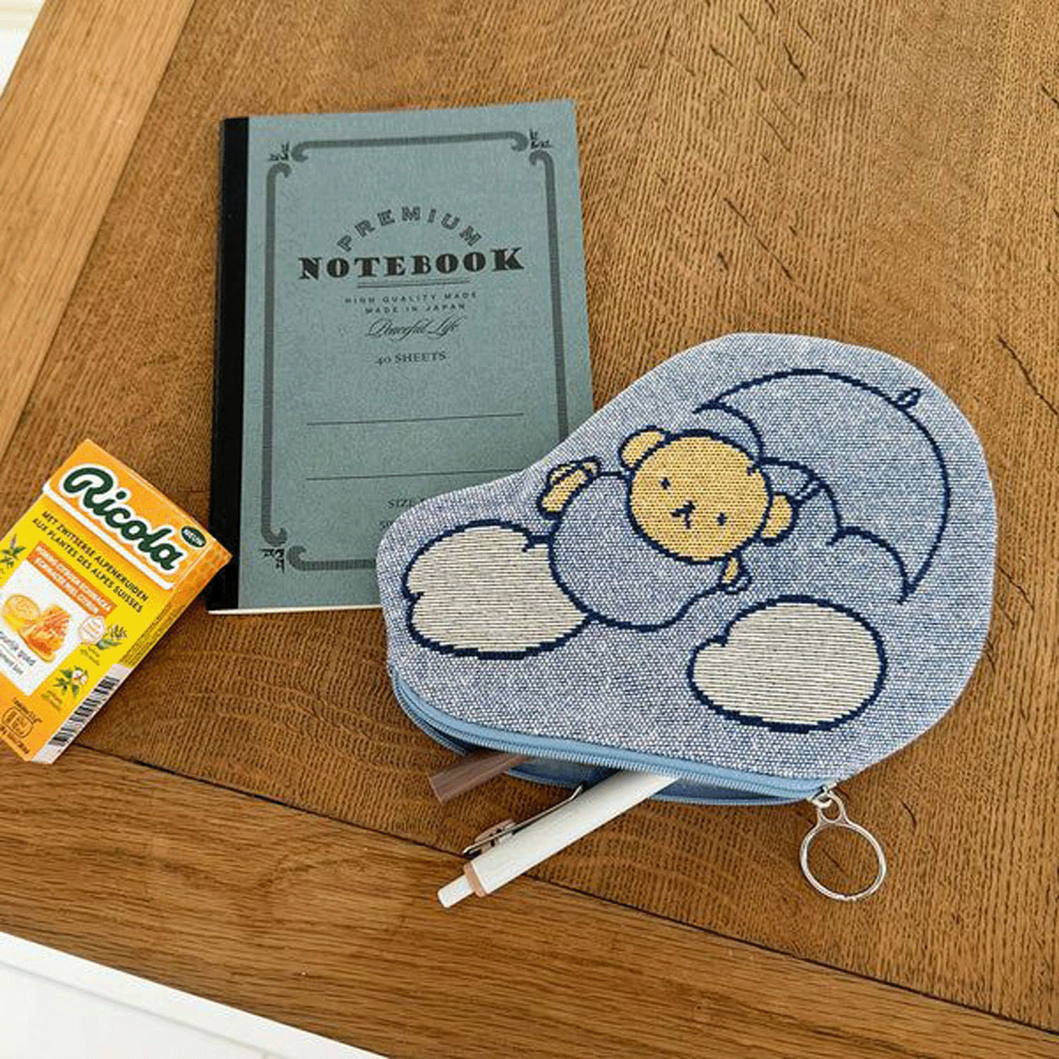 ミッフィー ジャガードダイカットポーチ UMBRELLA - 画像3