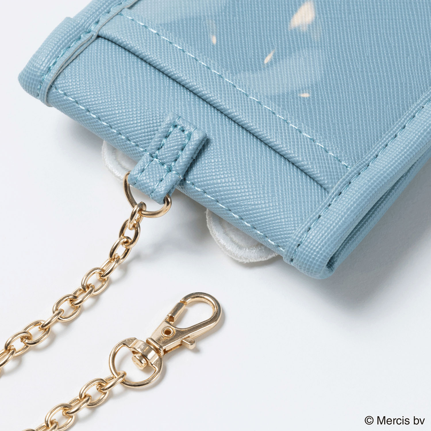 BRUNA BOA APPLIQUE パスケース ブルー - 画像5