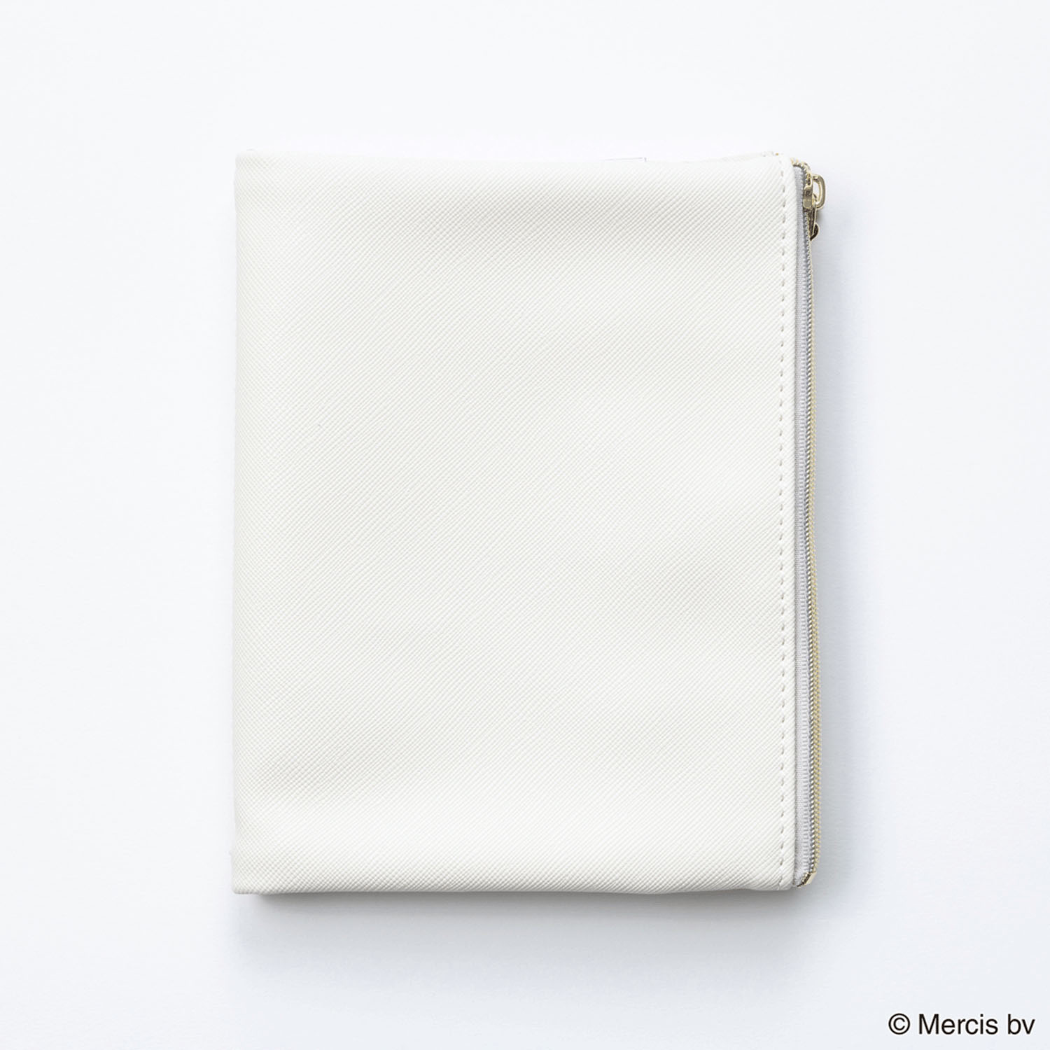 BRUNA BOA APPLIQUE 二つ折りポーチ アイボリー - 画像2