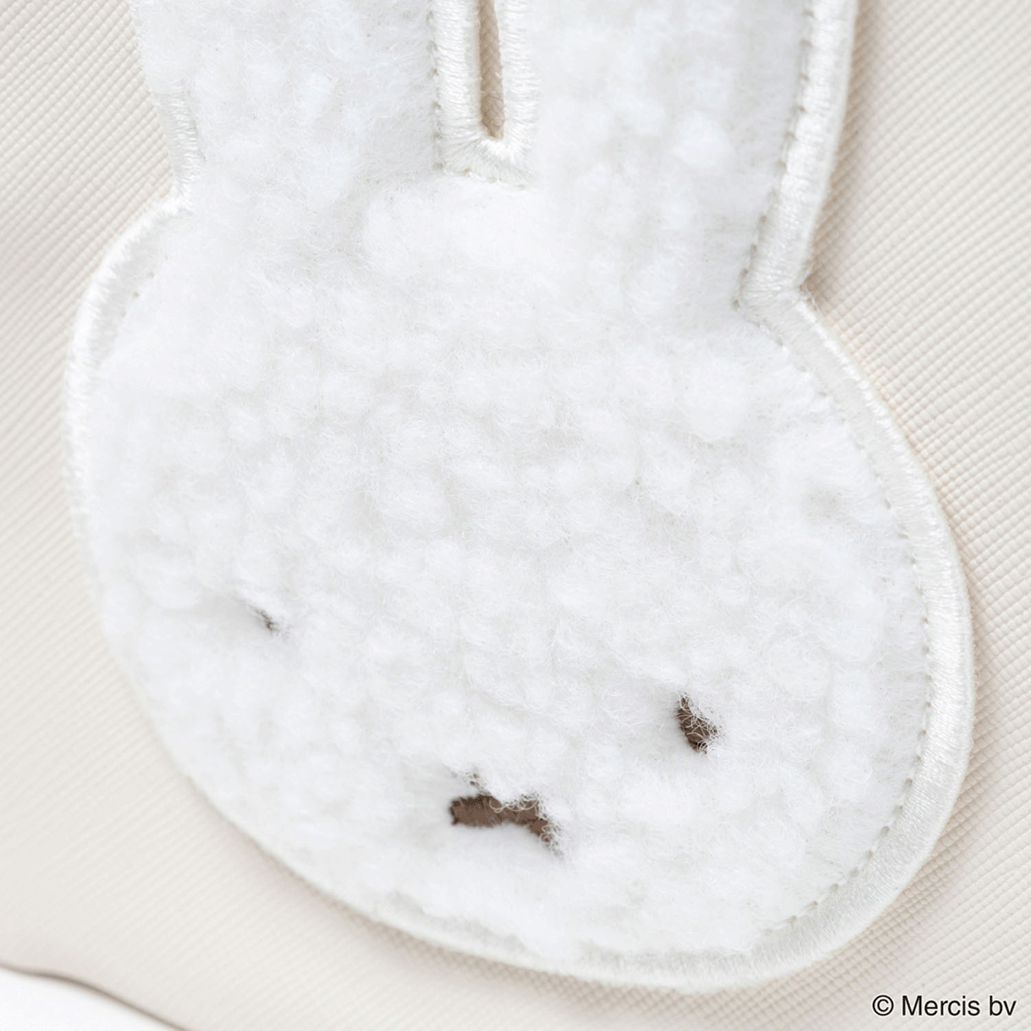 BRUNA BOA APPLIQUE 二つ折りポーチ アイボリー - 画像5