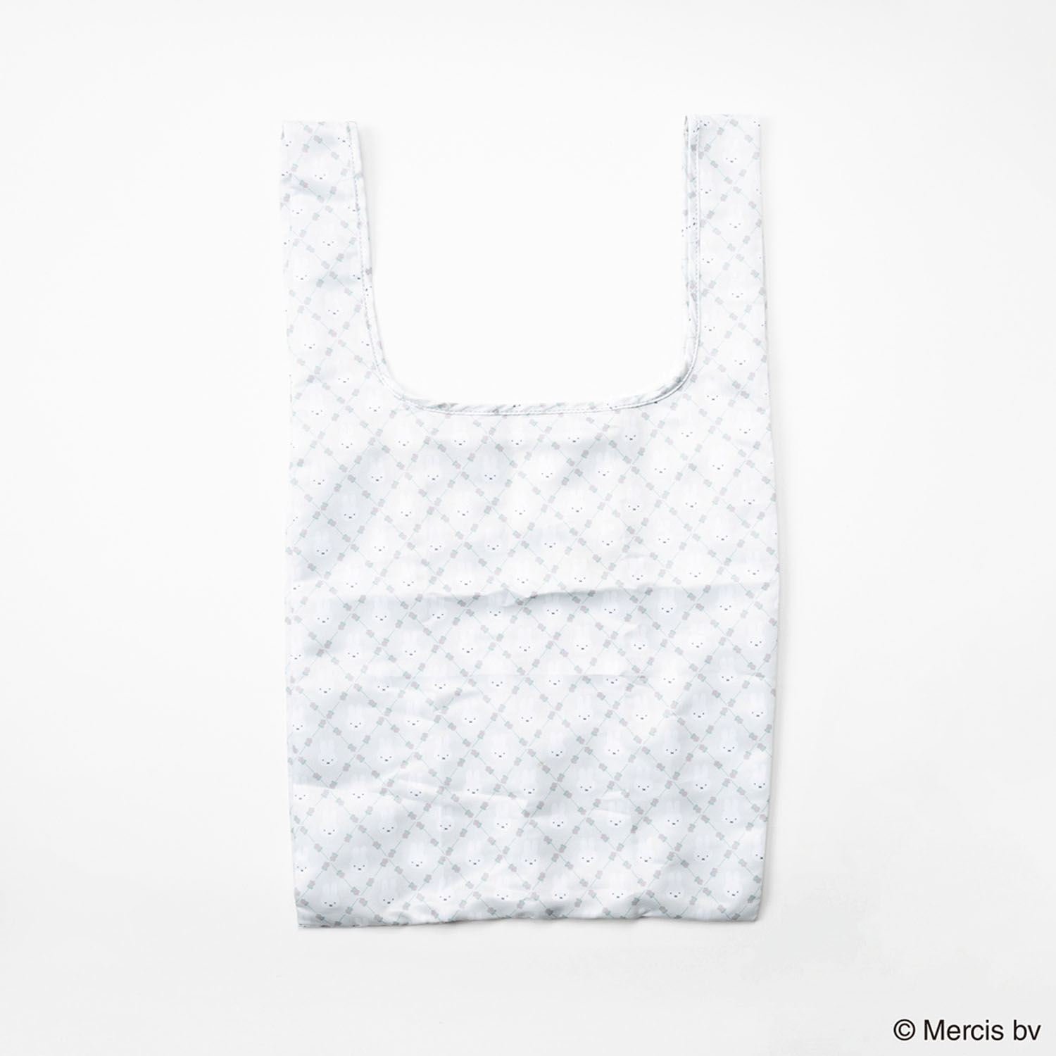 MIFFY QUILTING STYLE ショッピングバッグS グレー ミッフィー - 画像1
