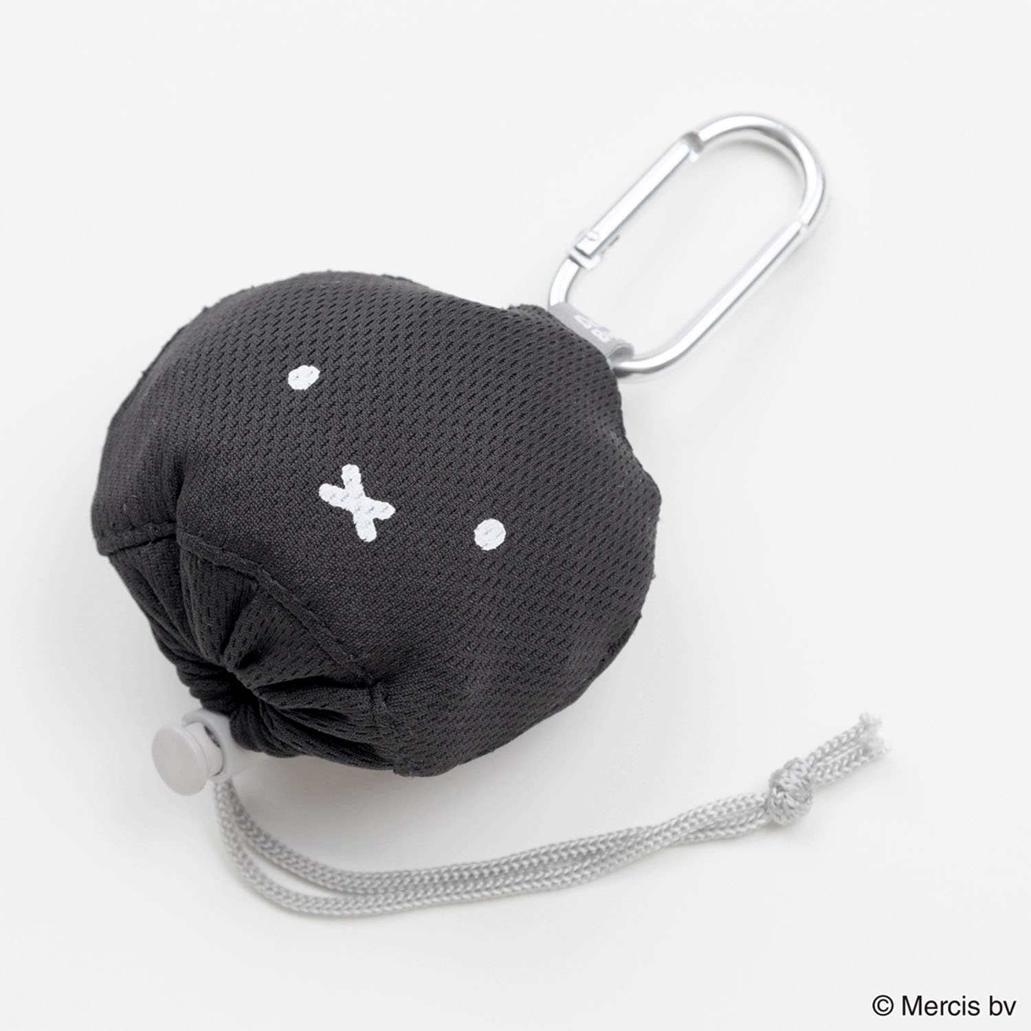 MIFFY Face Minimini ショッピングバッグS ブラック - 画像3