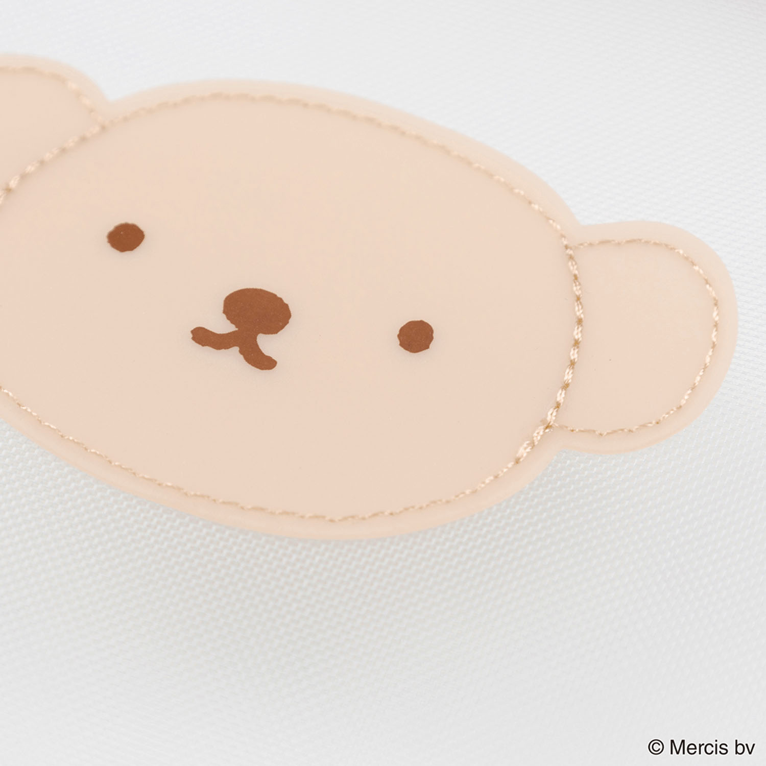 BRUNA BICOLOR MESH フラットポーチ ブルー - 画像3