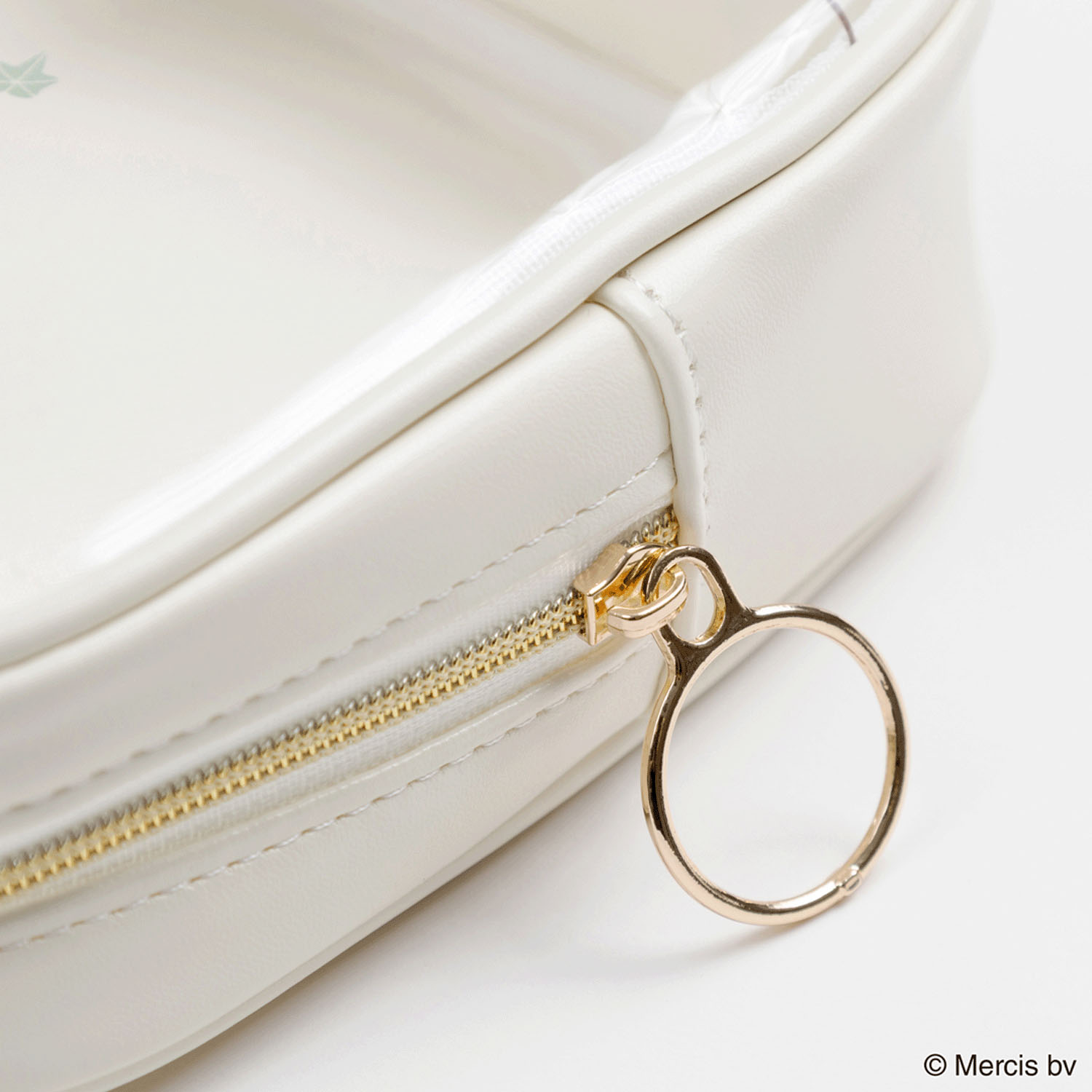 MIFFY FLOWER PVCスクエアポーチ アイボリー - 画像5