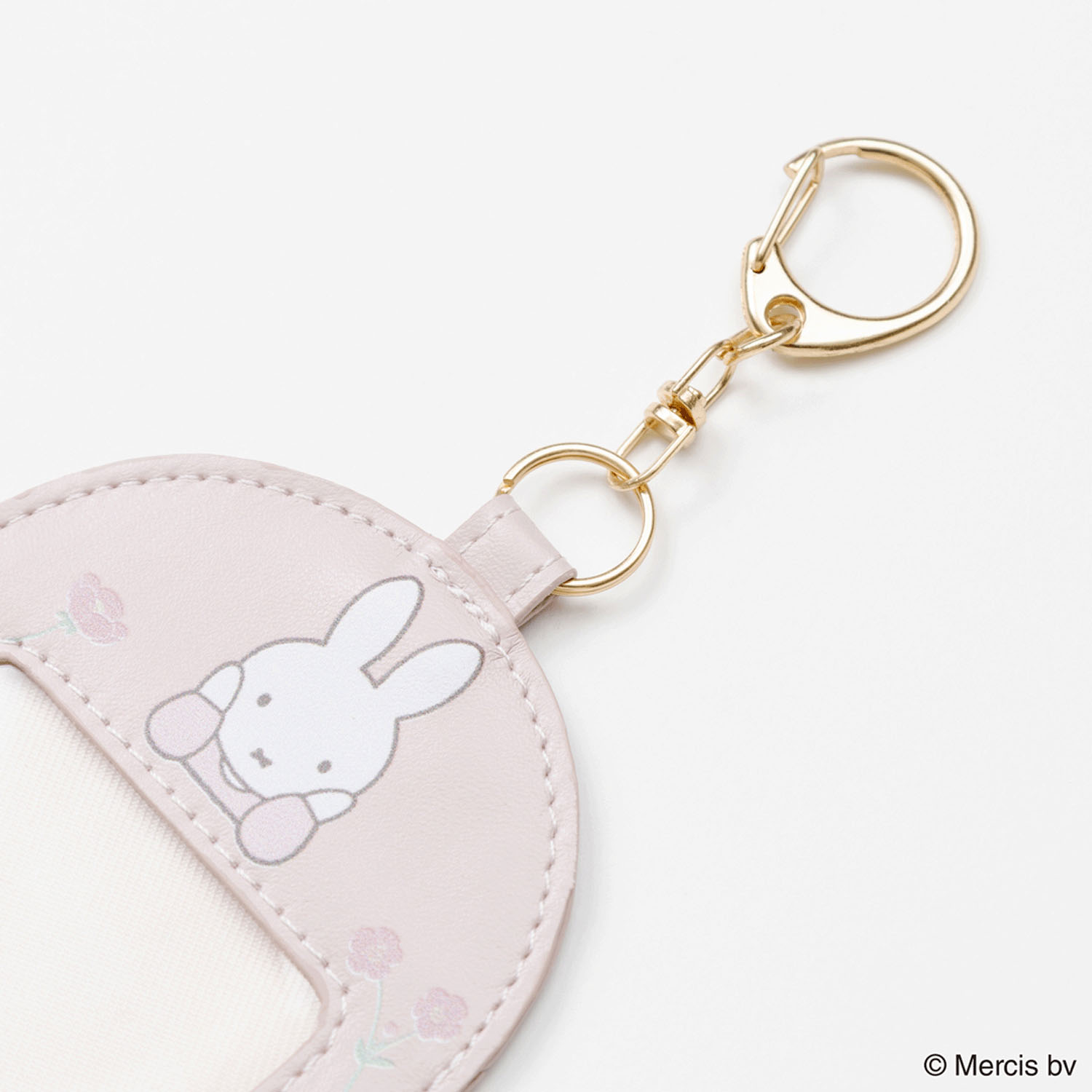 MIFFY FLOWER PVCパスケース ピンク - 画像3