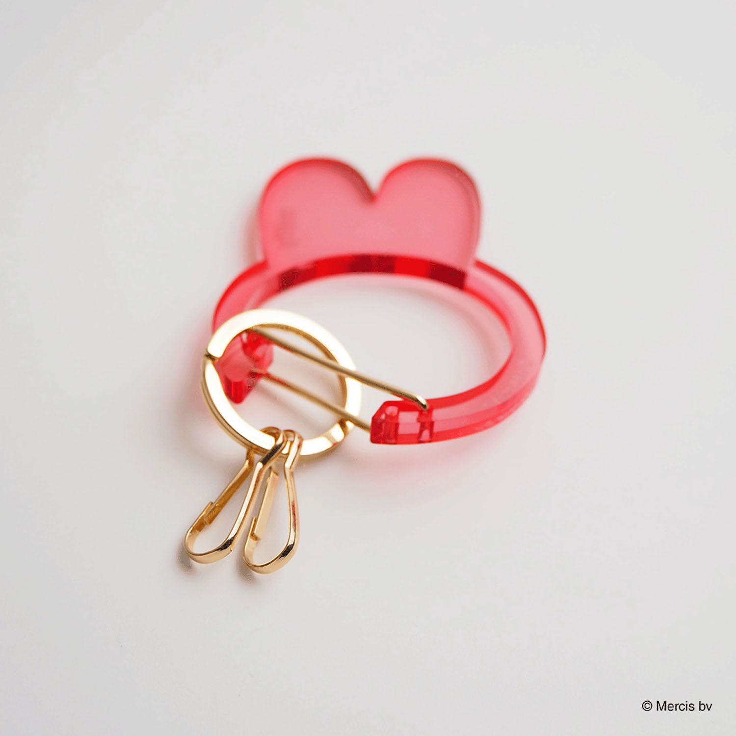 MIFFY CARABINER フェイスカラビナ ピンク - 画像2