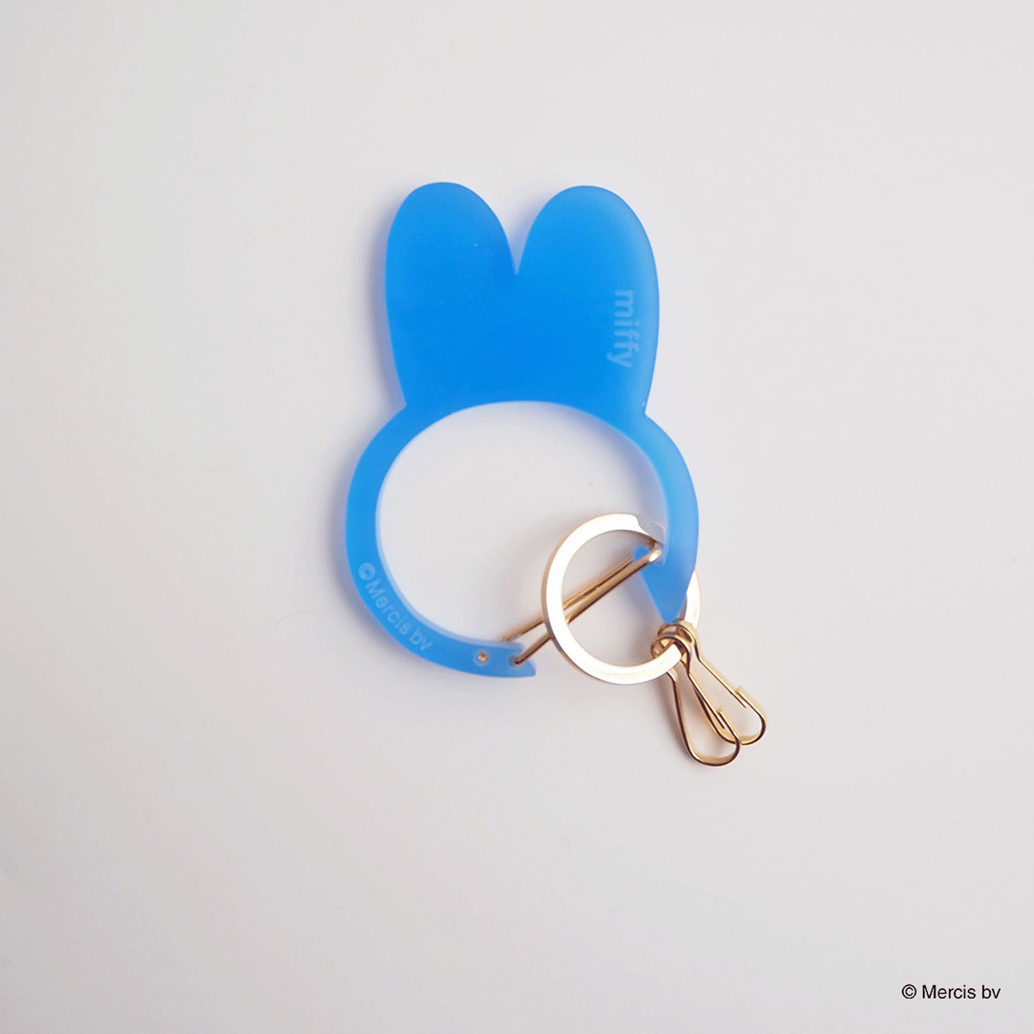 MIFFY CARABINER フェイスカラビナ ブルー