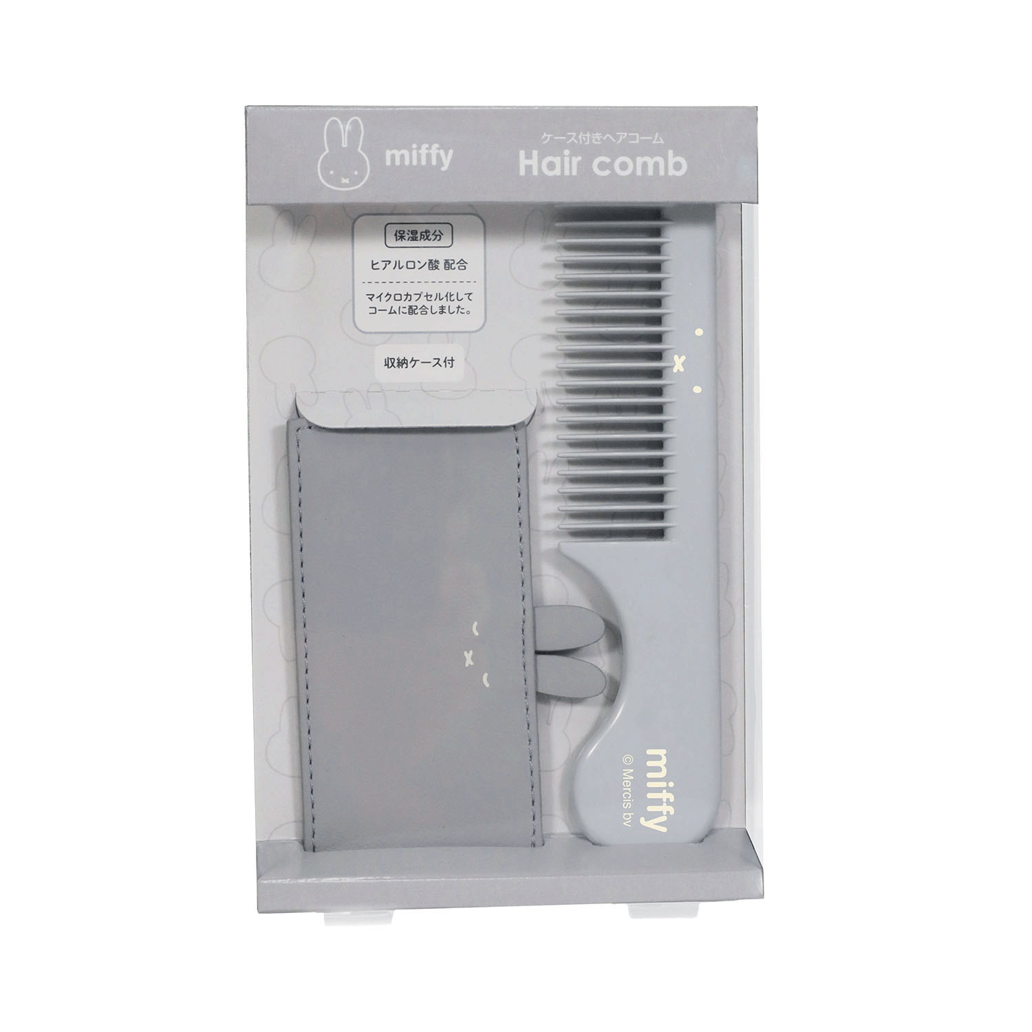 ミッフィー ヘアコーム グレー - 画像1