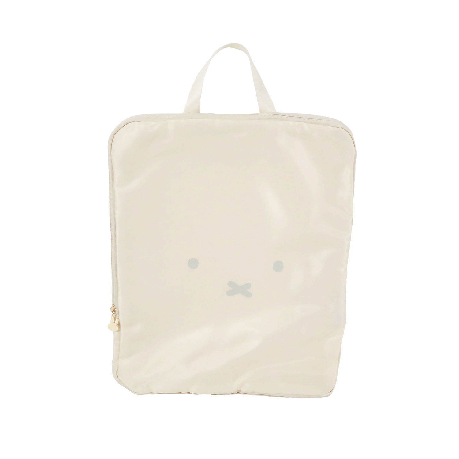 ミッフィー 圧縮ポーチ アイボリー - 画像1