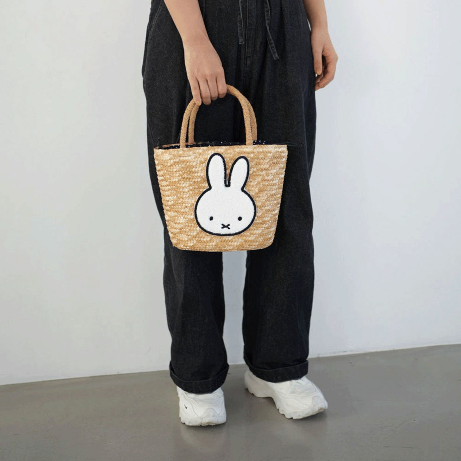 ミッフィー ファーリーカゴバッグ （Dick Bruna） miffy FACE - 画像6