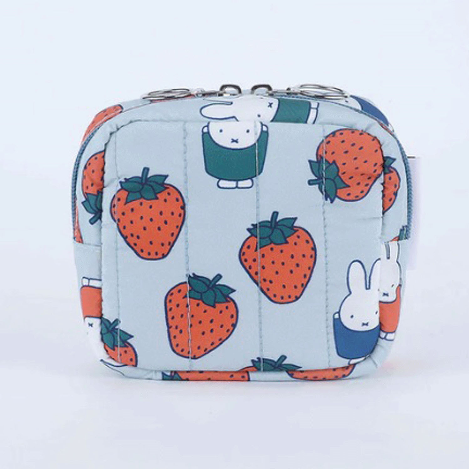 ミッフィー キルティングスクエアポーチ （Dick Bruna） STRAWBERRY - 画像2