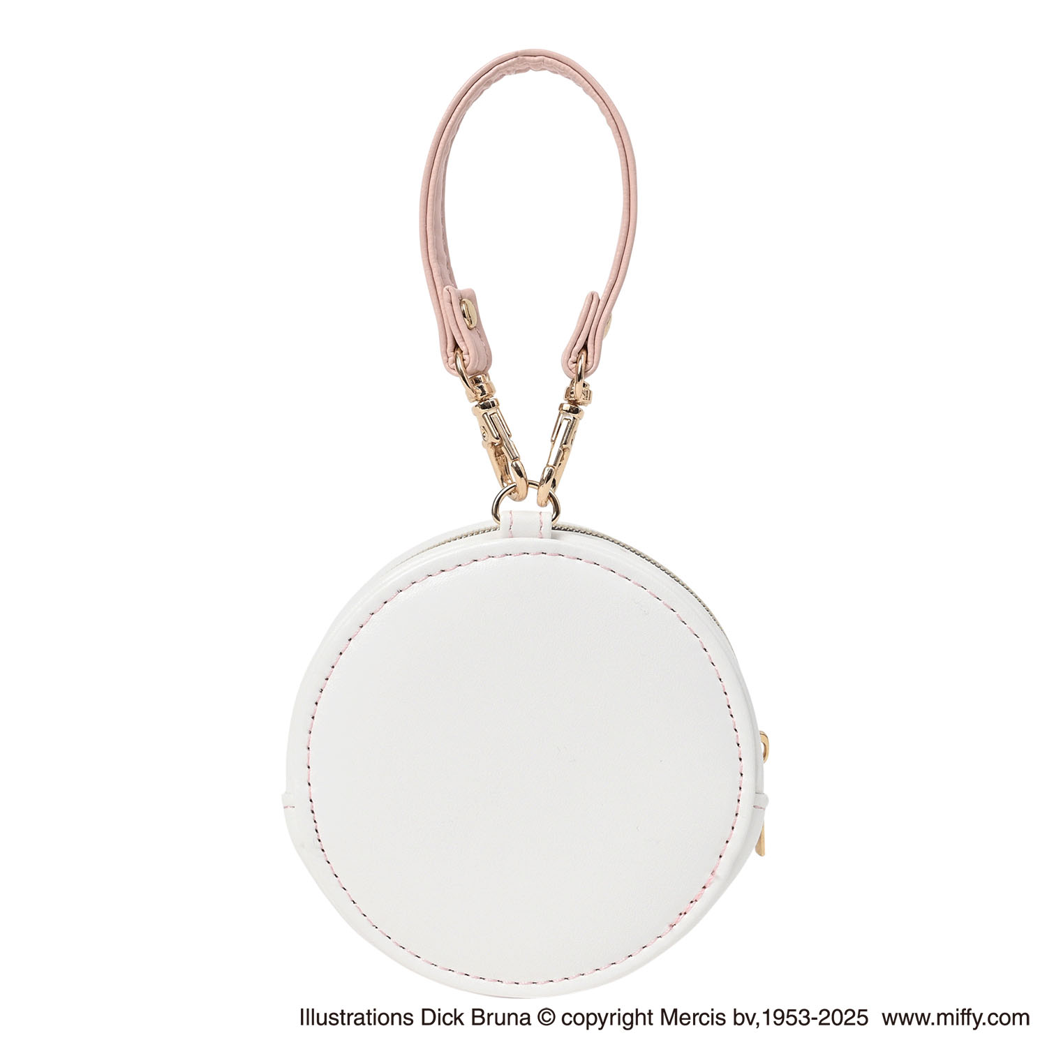 ミッフィー ラウンドマカロンポーチ ストロベリー - 画像3