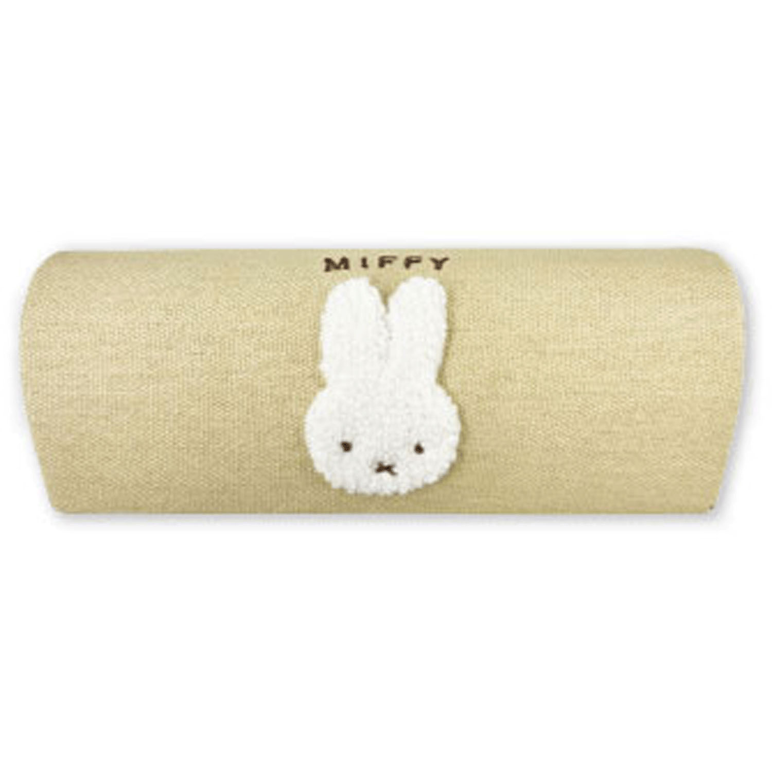 ミッフィー ダイアゴナルチェックシリーズ メガネケース ベージュ - 画像1