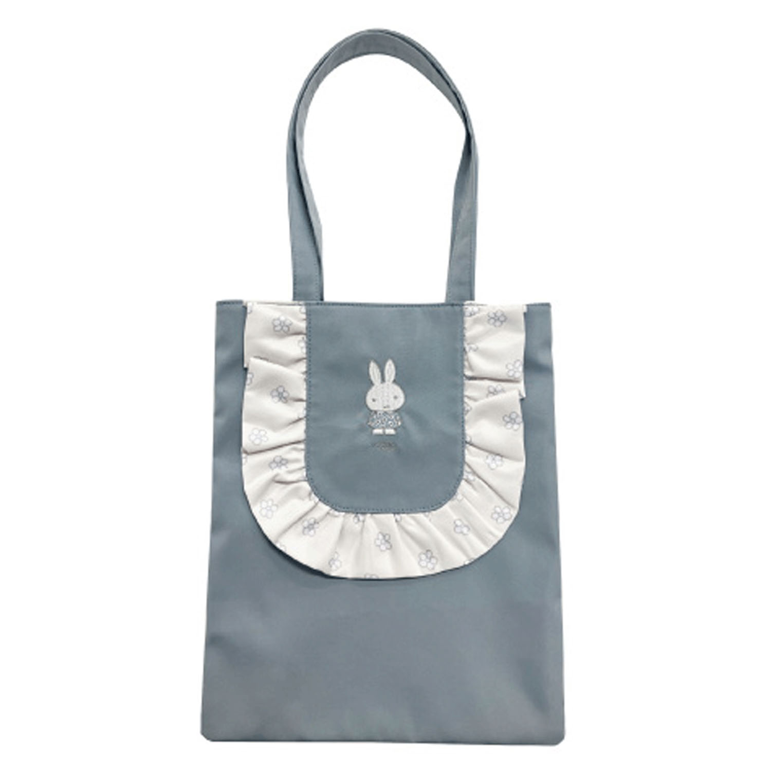 ミッフィ トートバッグ フリルシリーズ ブルー - 画像1