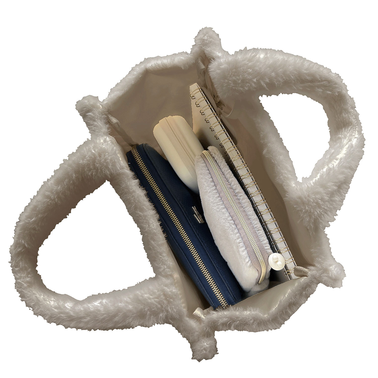 ミッフィー ミニトートバッグ グレージュ - 画像2