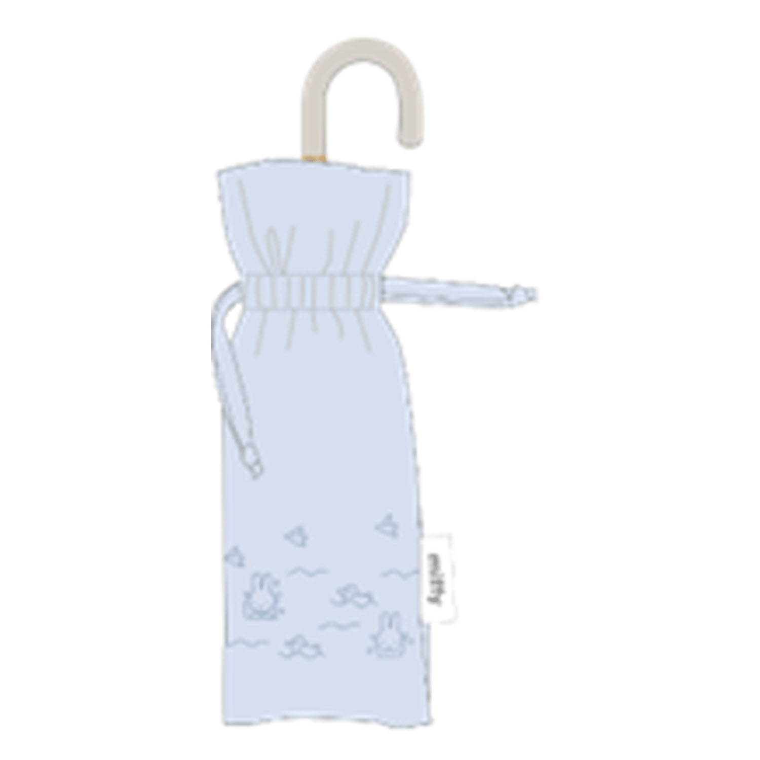 ミッフィー晴雨兼用コンパクト折りたたみ傘 スイミング