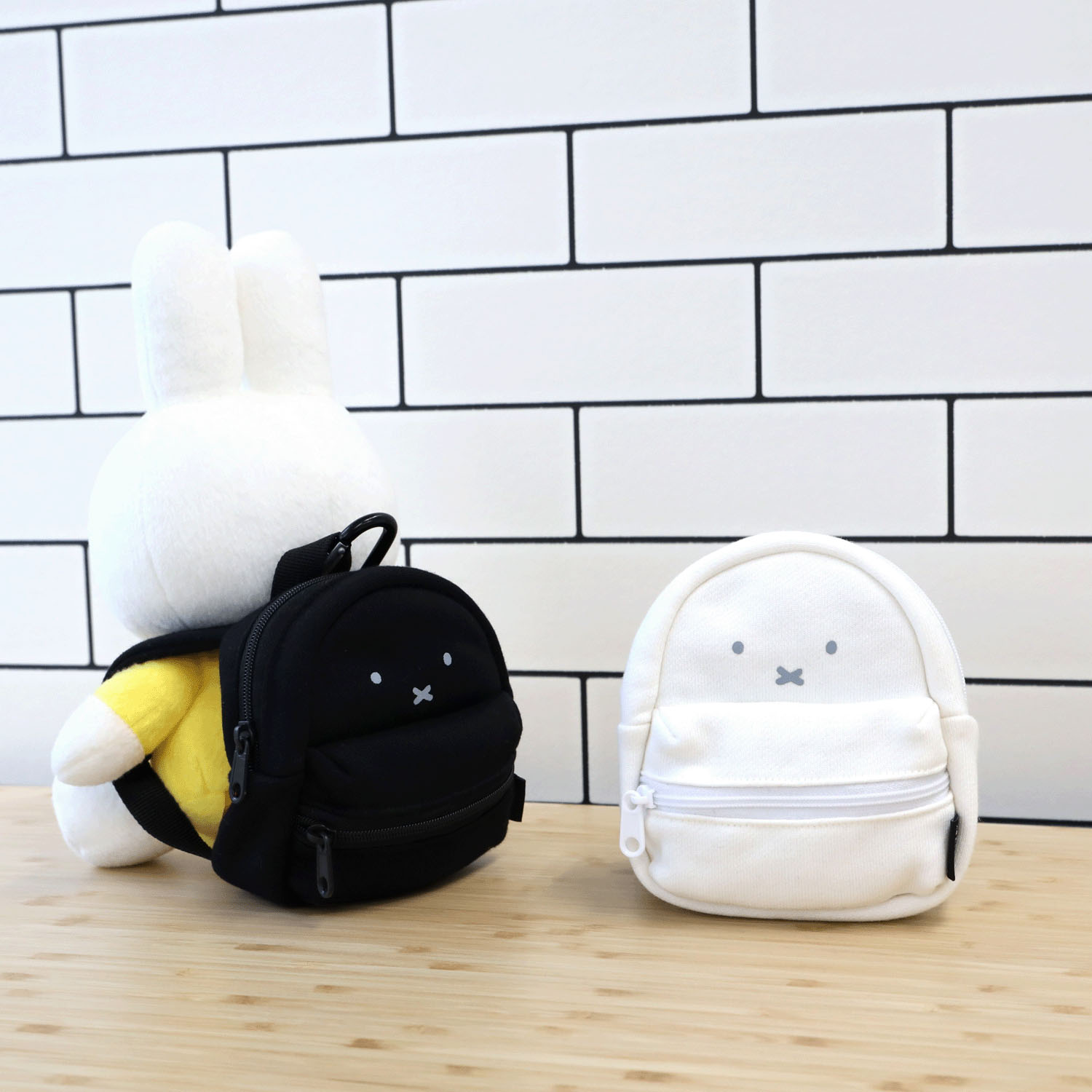 MIFFY スウェットリュック型ポーチ ホワイト - 画像6