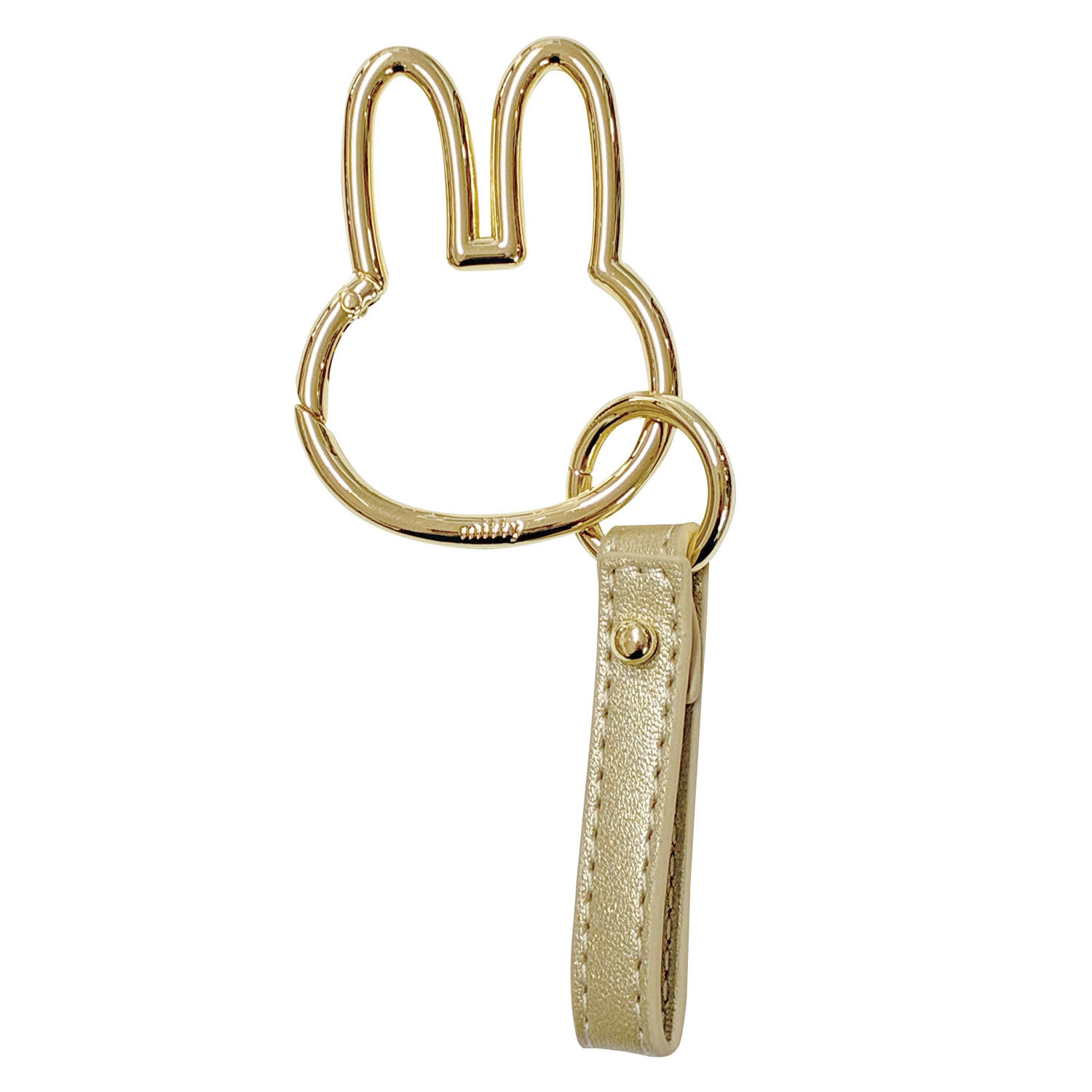 miffy カラビナ スマートキーホルダー GLD