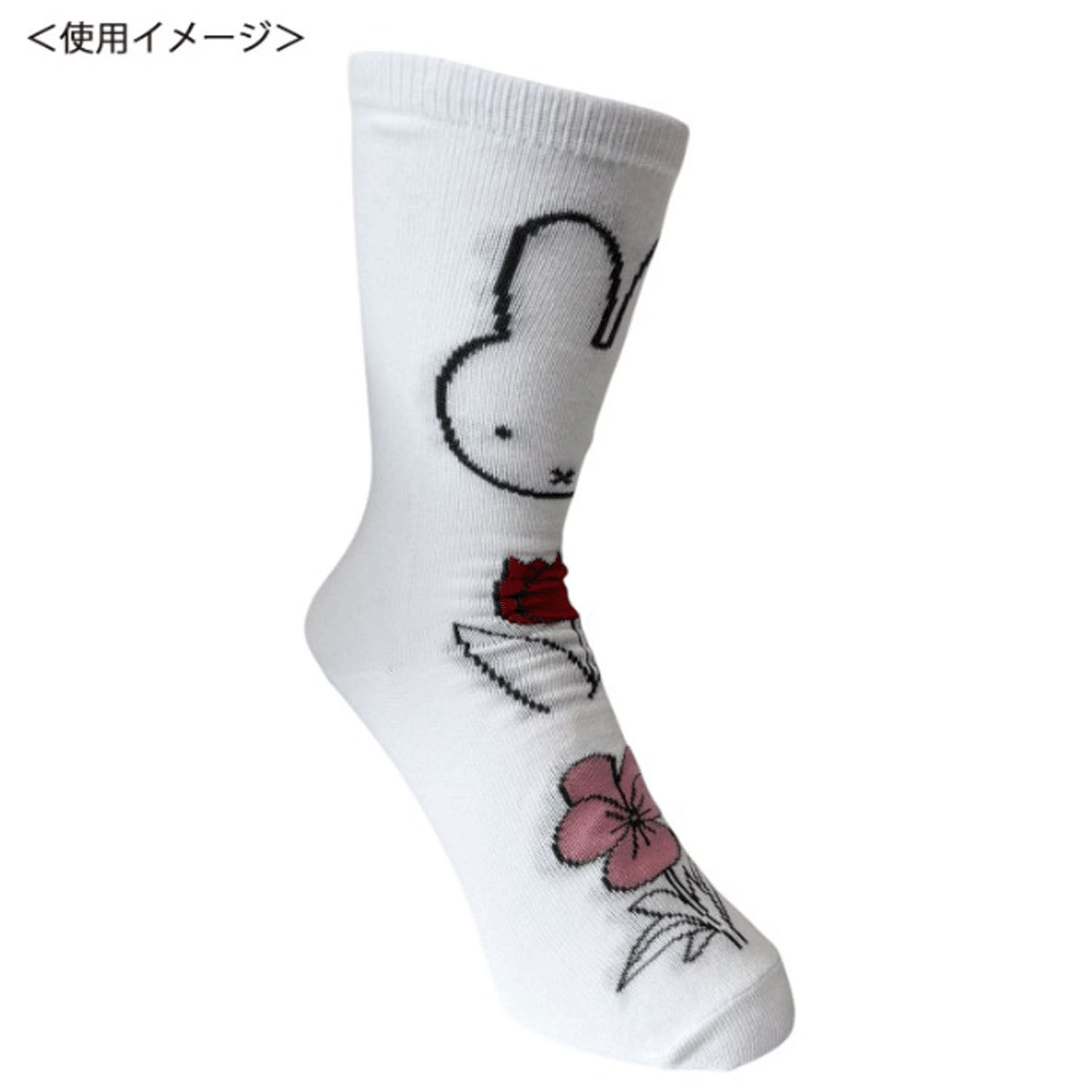 ミッフィー ハイソックス miffy bloom - 画像3