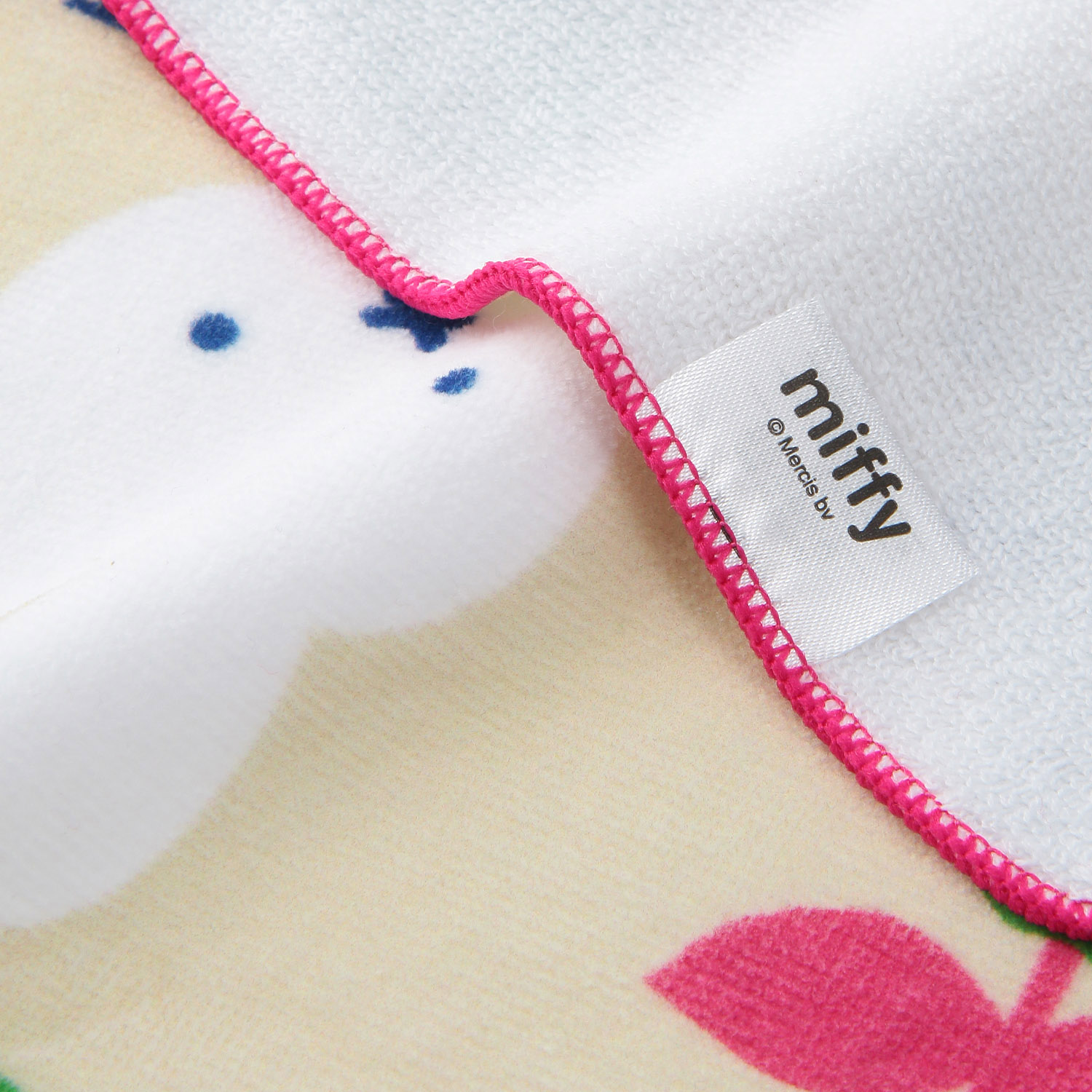 miffy インクジェットミニタオル ベージュ MIFFY FRUITS - 画像2