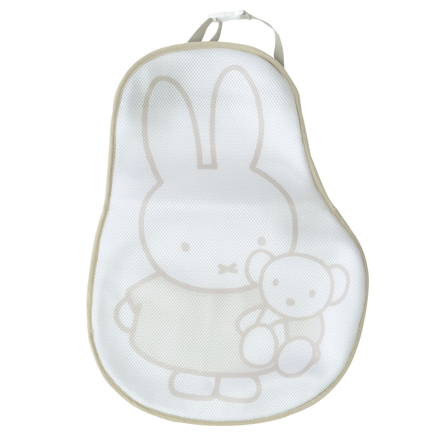 miffy 保冷剤が入るカーシートパッド   ミッフィー＆クマ - 画像1