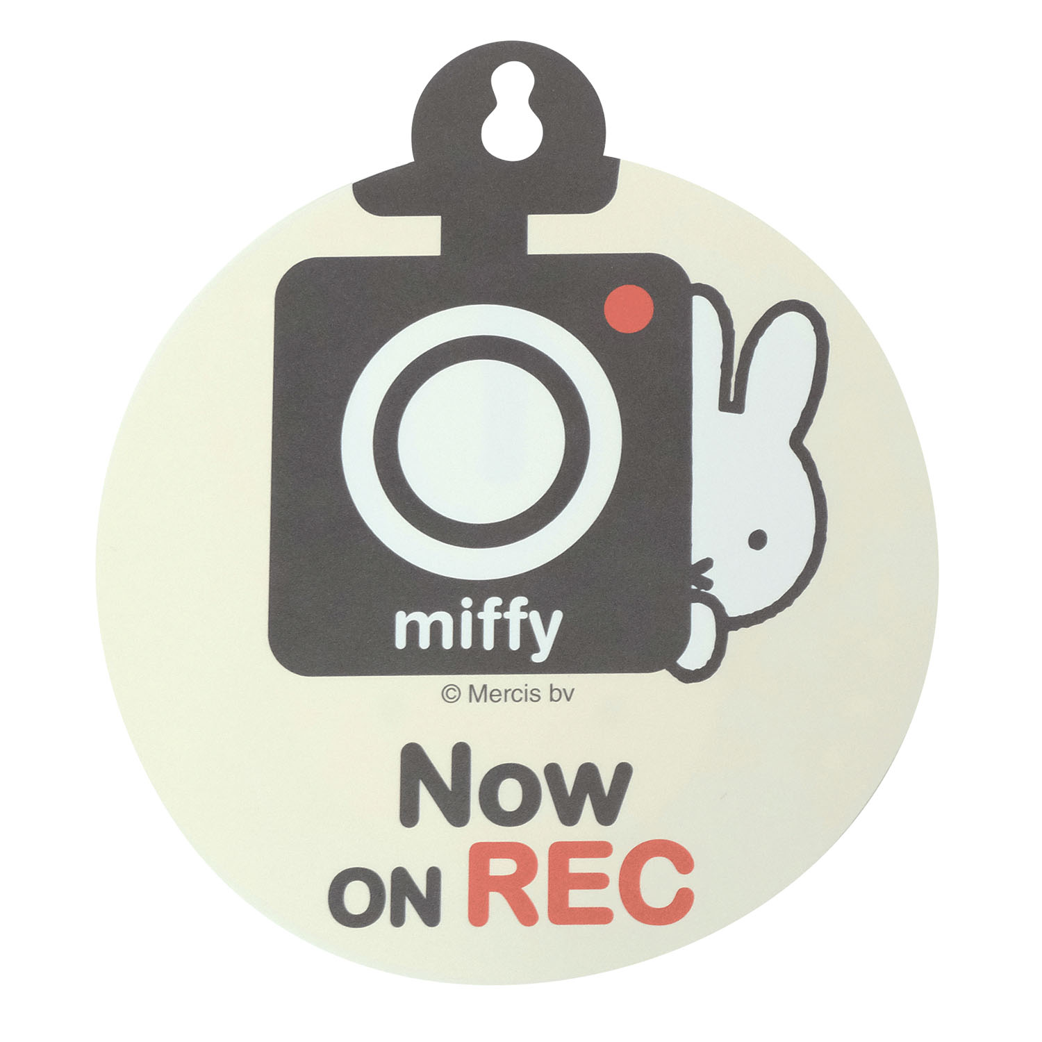 miffy 両面カーサイン   REC＆ENJOY - 画像1