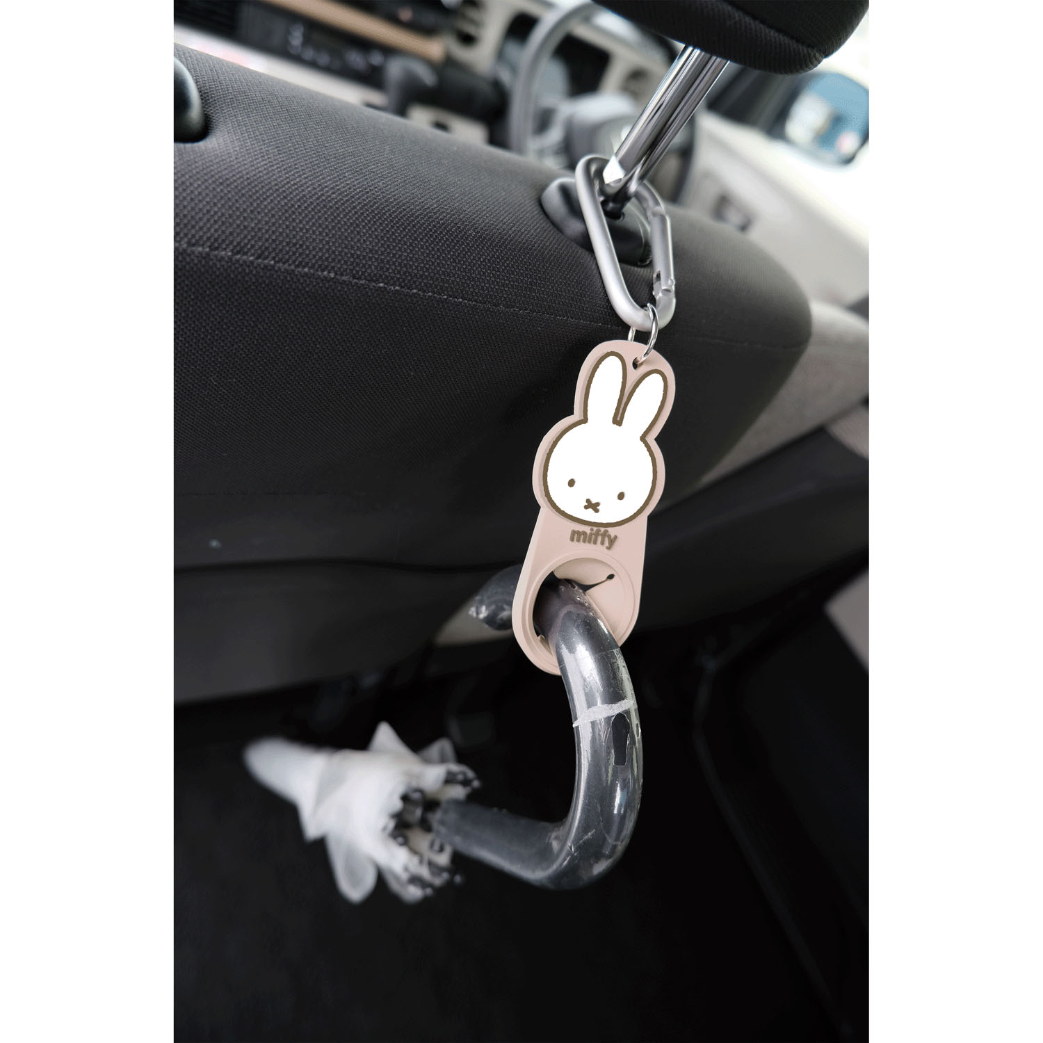 miffy ヘッドレスト傘ホルダー   ミッフィーフェイス