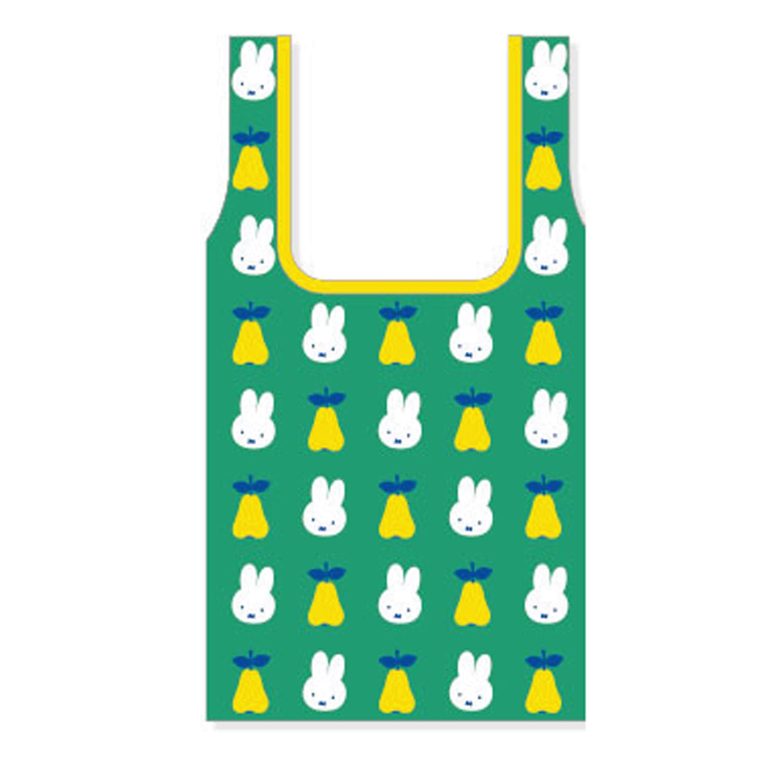 ミッフィー エコバッグ MIFFY FRUITS miffy グリーン