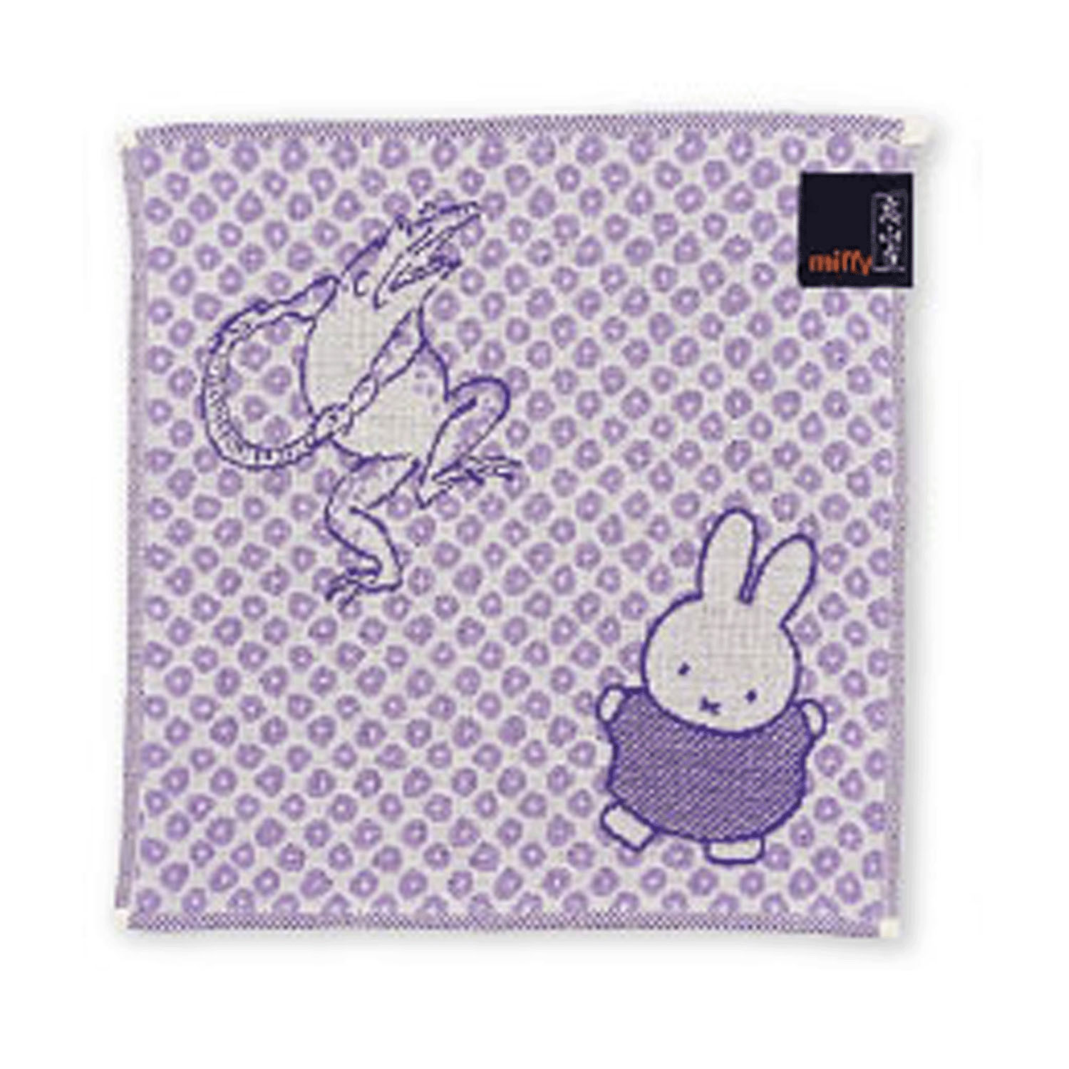 miffy×鳥獣戯画 ガーゼミニタオル おどろうよ