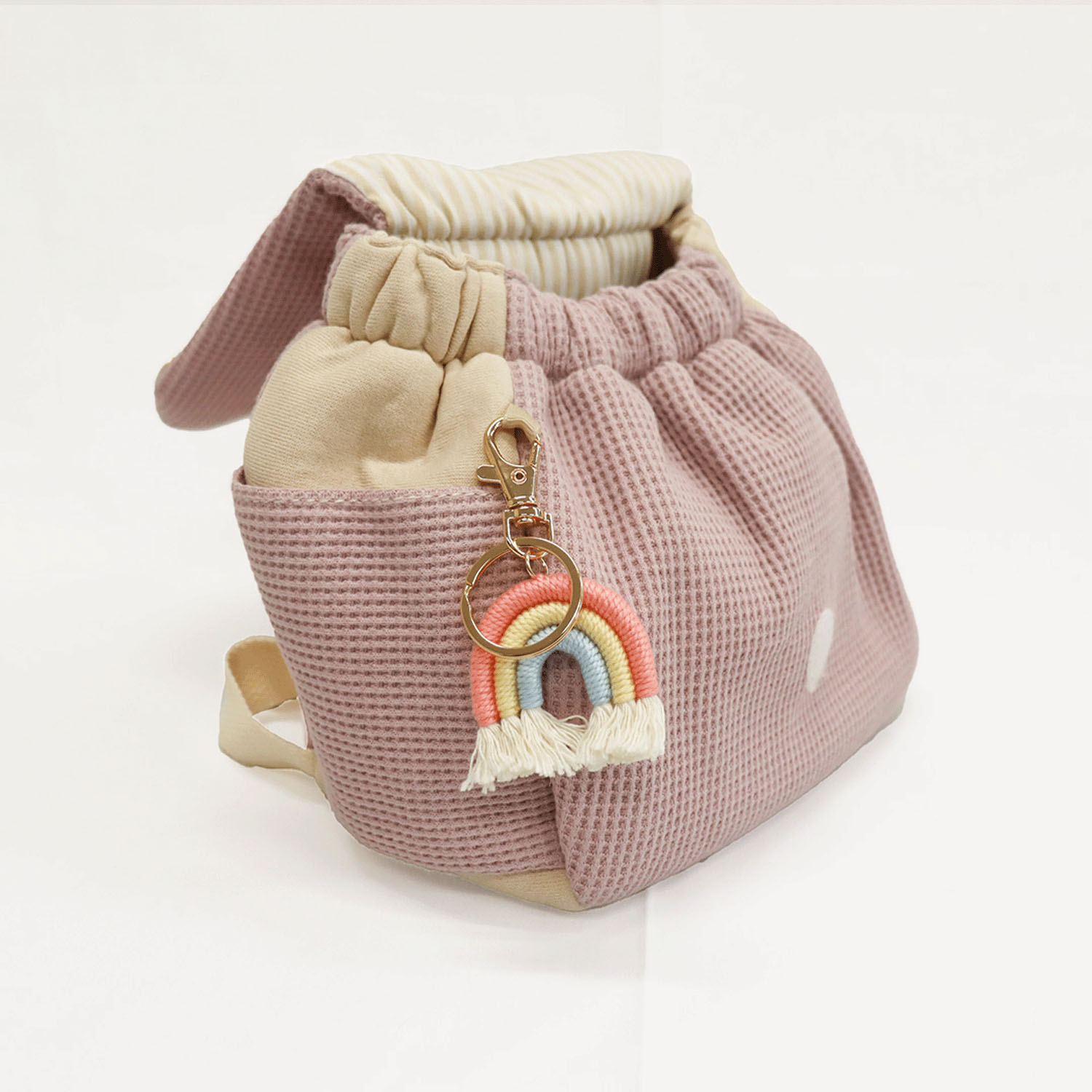 ベビーリュック ワッフル生地 - 画像8