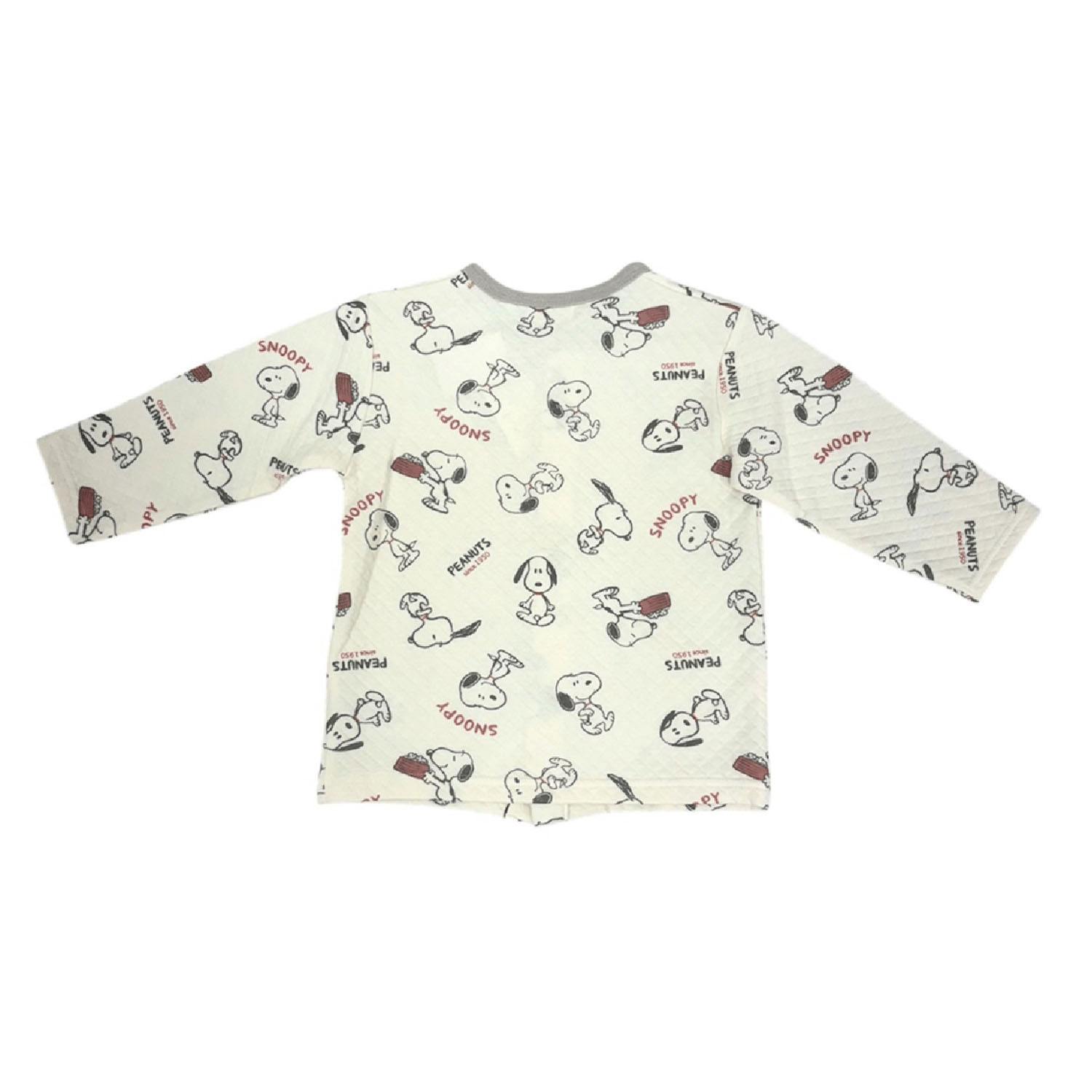 スヌーピー キルト腹巻付きパジャマ - 画像2