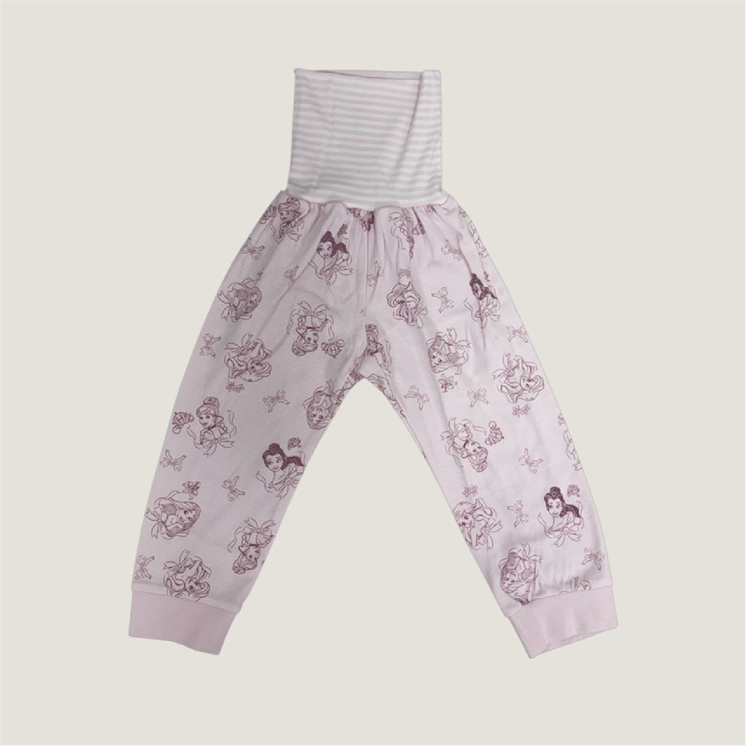 ディズニープリンセス 腹巻付きパジャマ - 画像3
